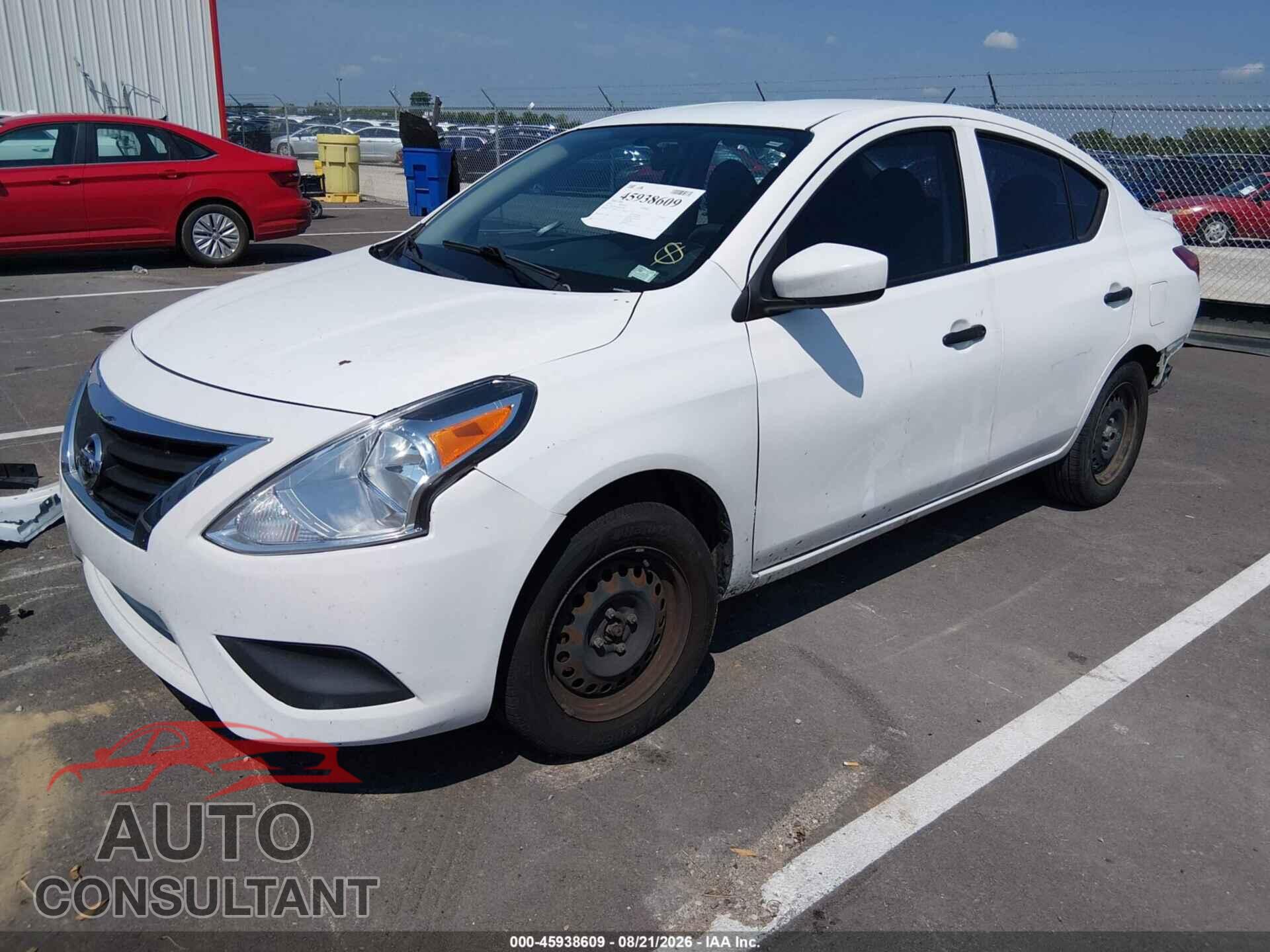 NISSAN VERSA 2017 - 3N1CN7AP3HL816768