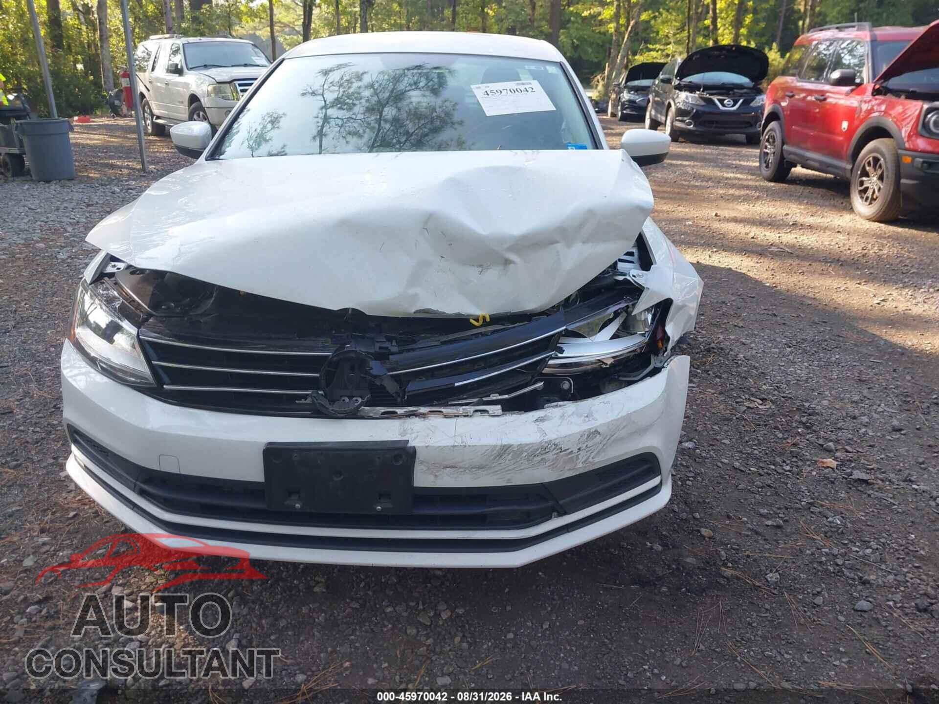 VOLKSWAGEN JETTA 2017 - 3VW2B7AJ1HM226458