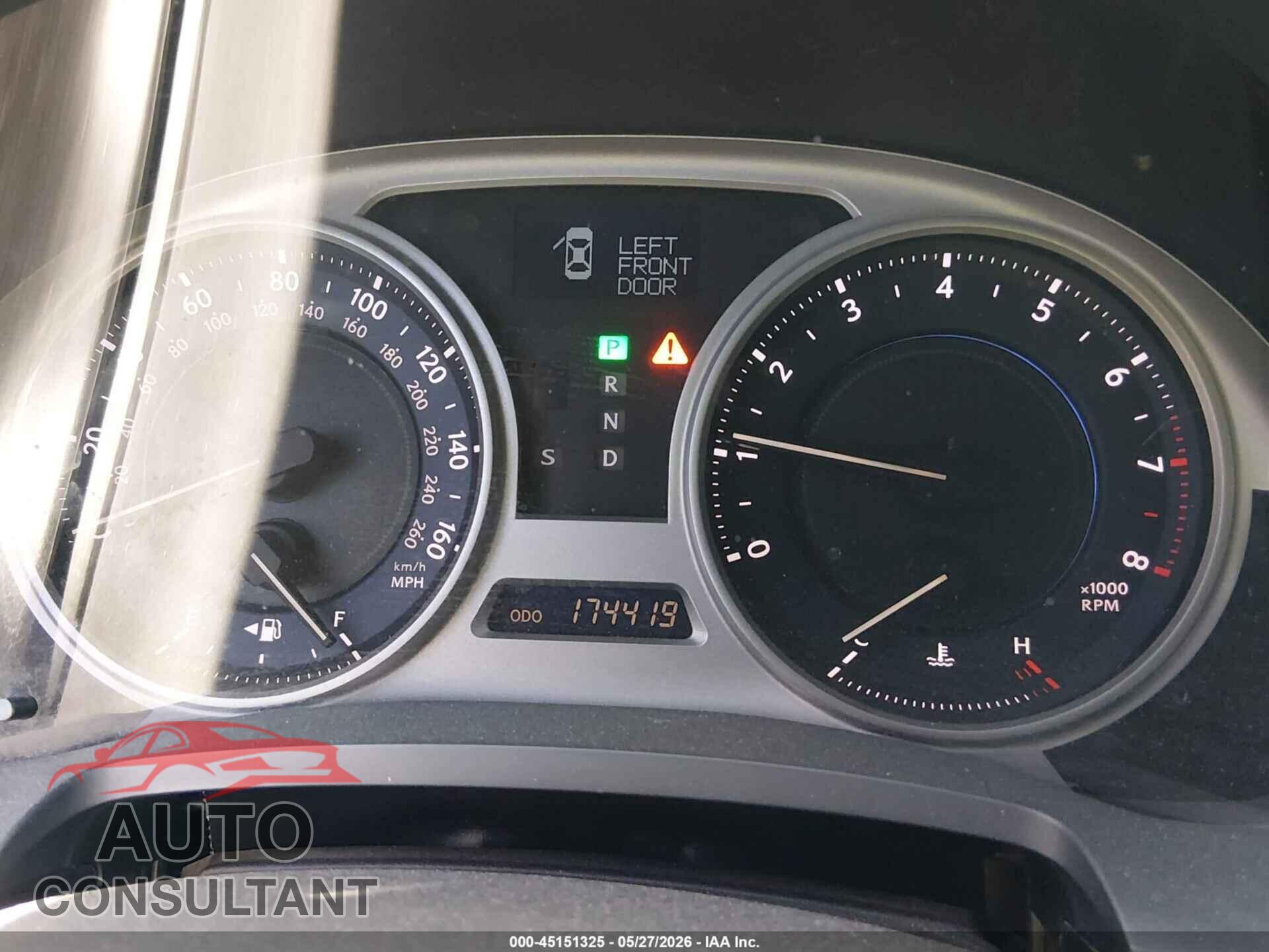 LEXUS IS 250 2009 - JTHBK262292090064