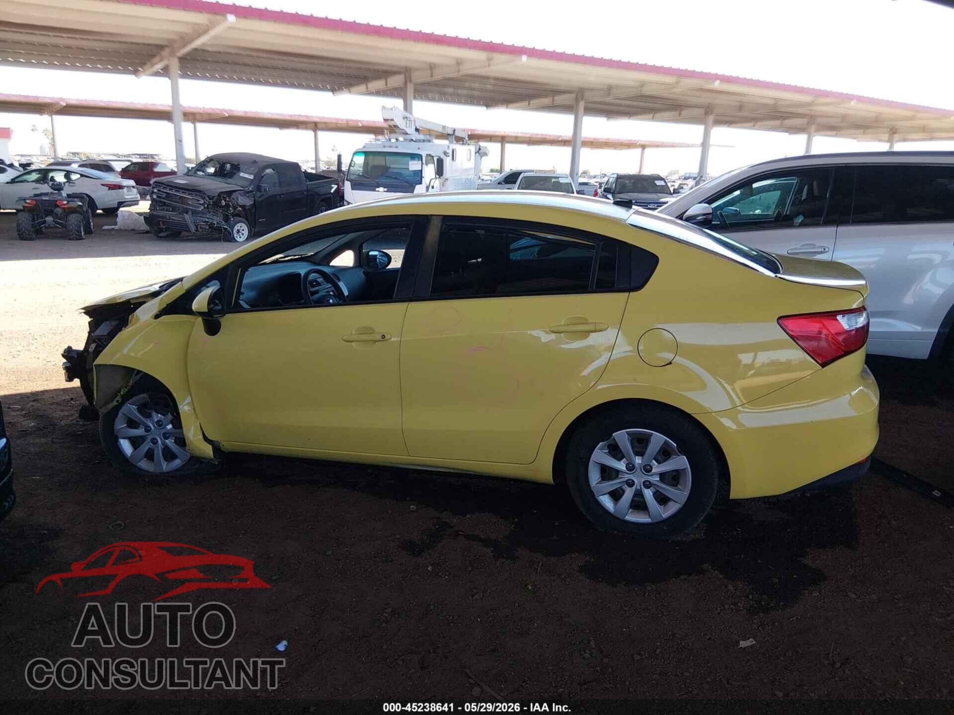 KIA RIO 2016 - KNADM4A32G6590552