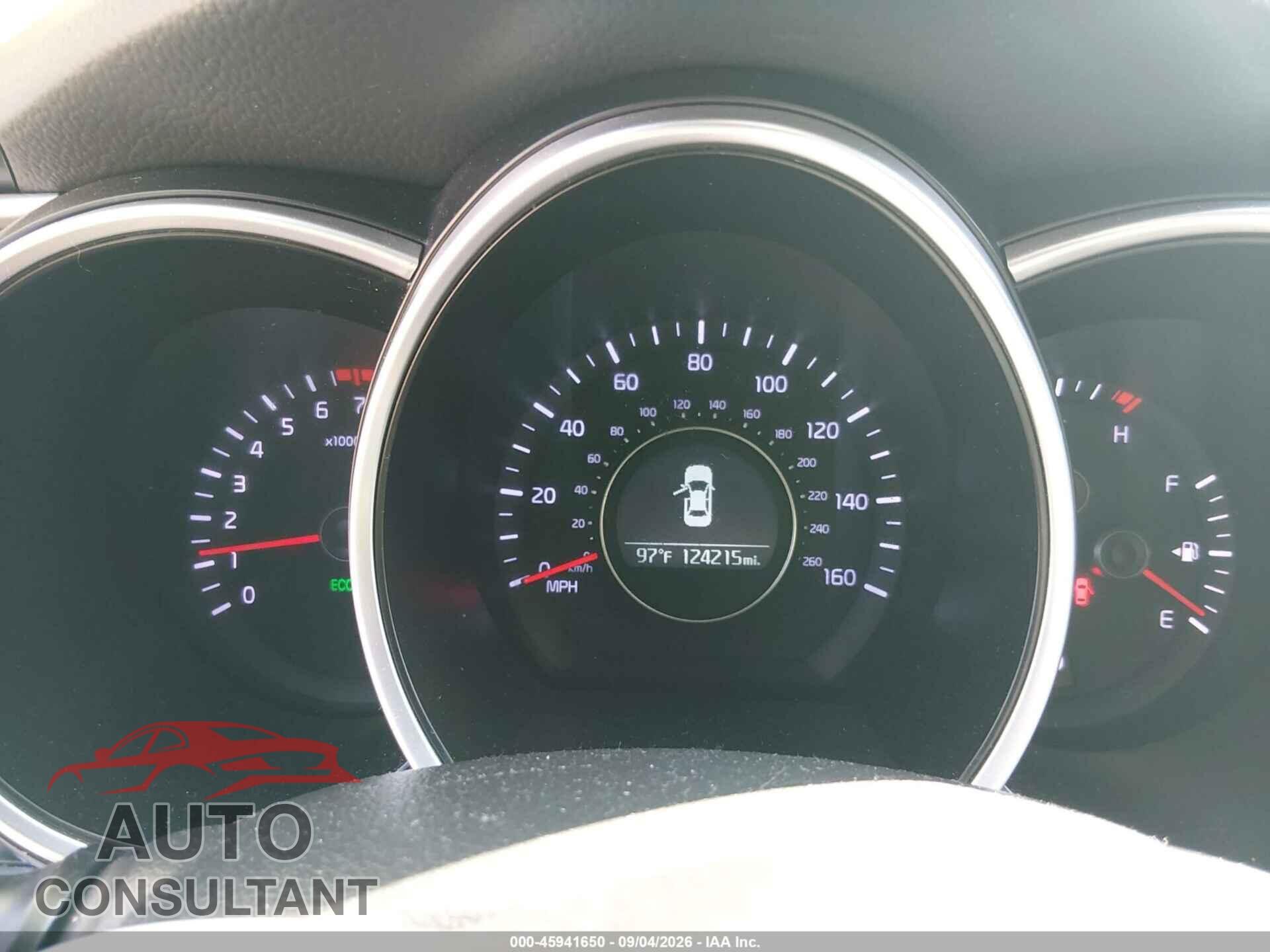 KIA OPTIMA 2014 - KNAGM4A74E5472988