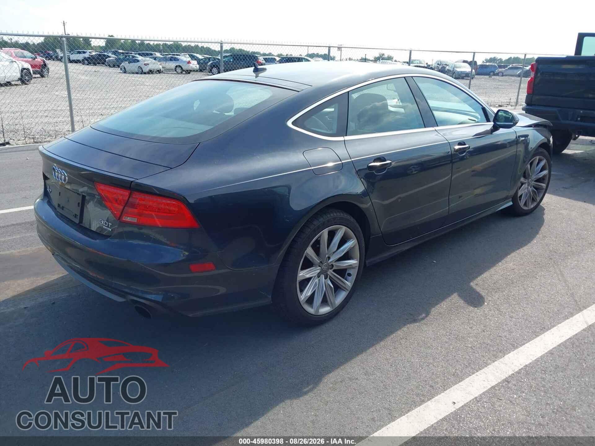 AUDI A7 2013 - WAU2GBFC8DN063239