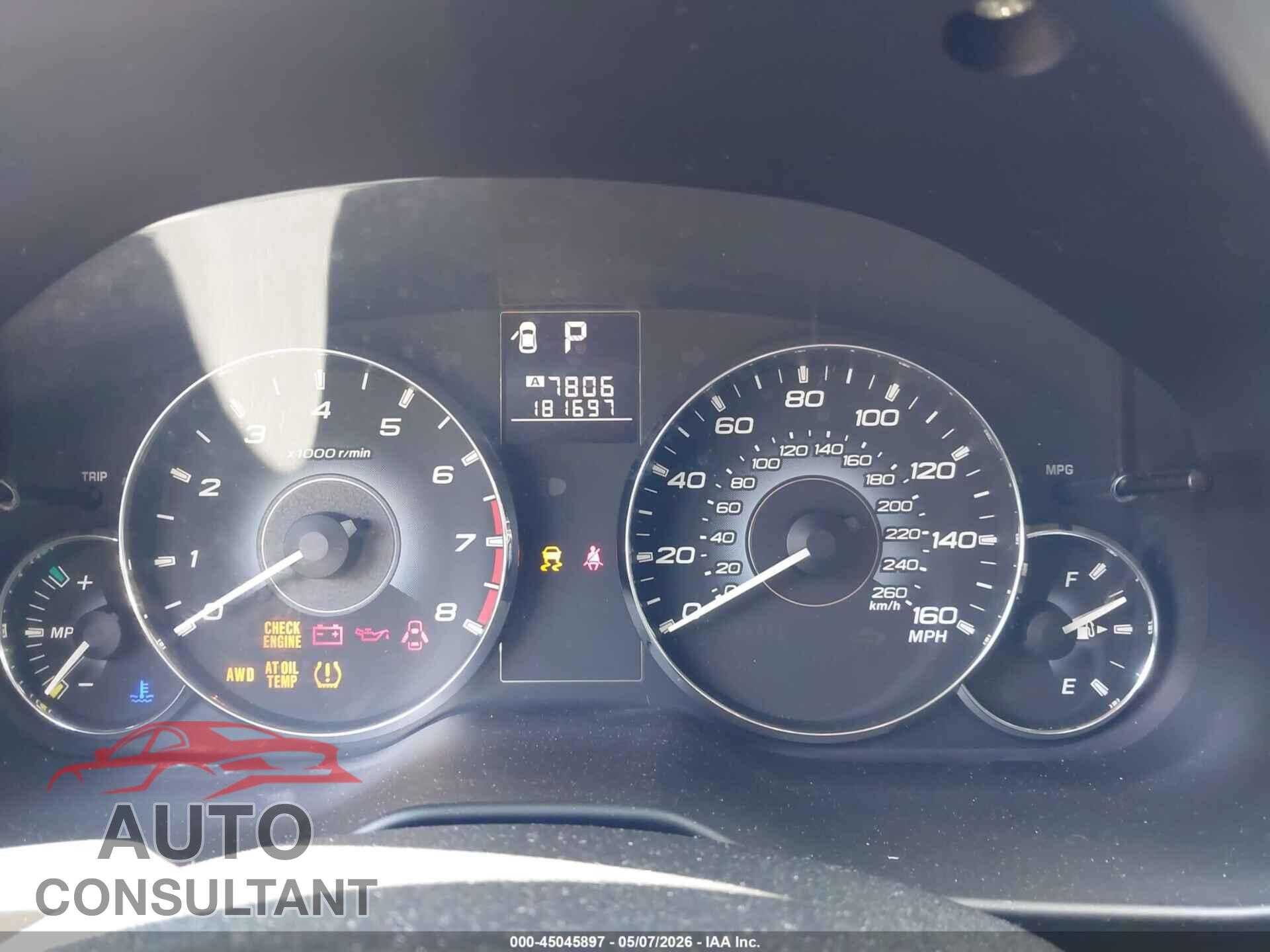 SUBARU OUTBACK 2010 - 4S4BRELCXA2373632
