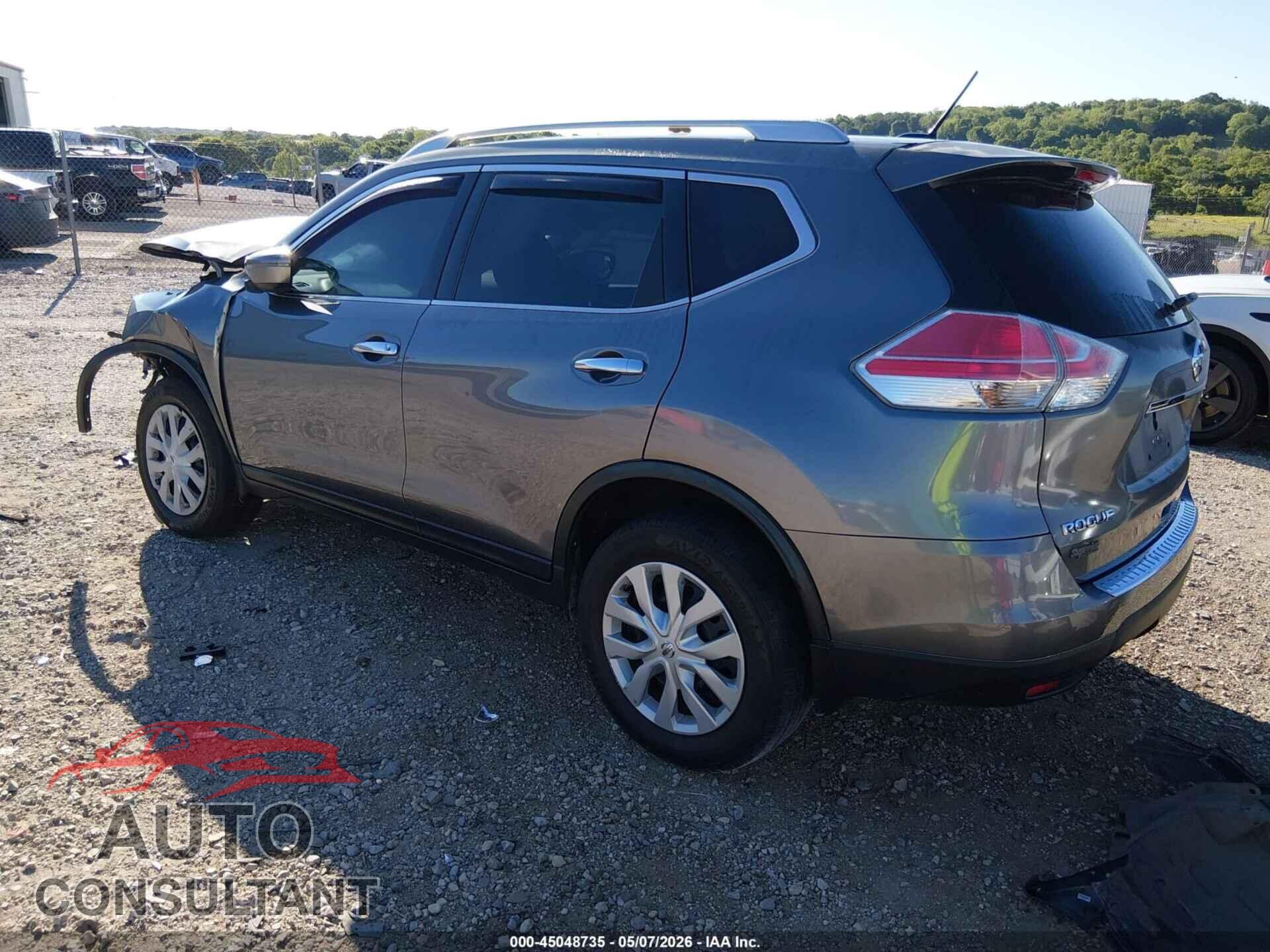 NISSAN ROGUE 2016 - KNMAT2MV5GP673624