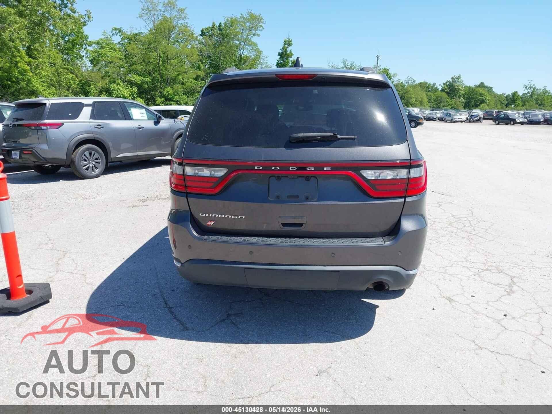 DODGE DURANGO 2019 - 1C4RDJAG7KC744435