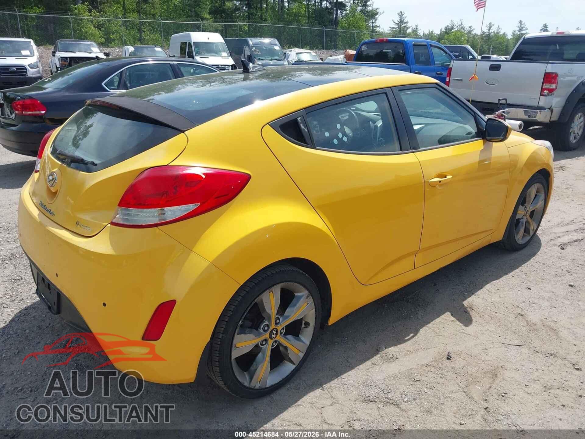 HYUNDAI VELOSTER 2014 - KMHTC6AD2EU196902