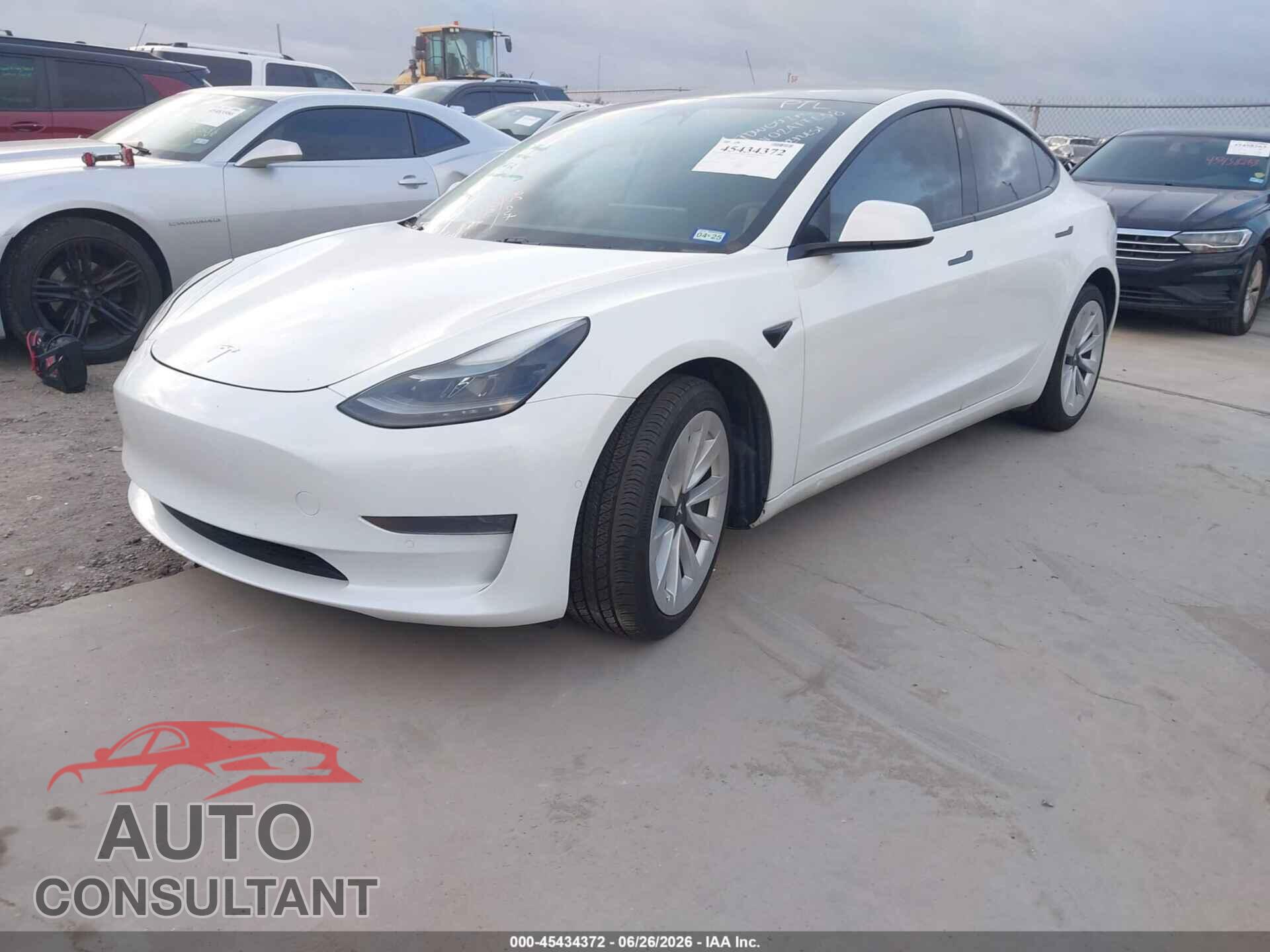 TESLA MODEL 3 2021 - 5YJ3E1EA4MF990826