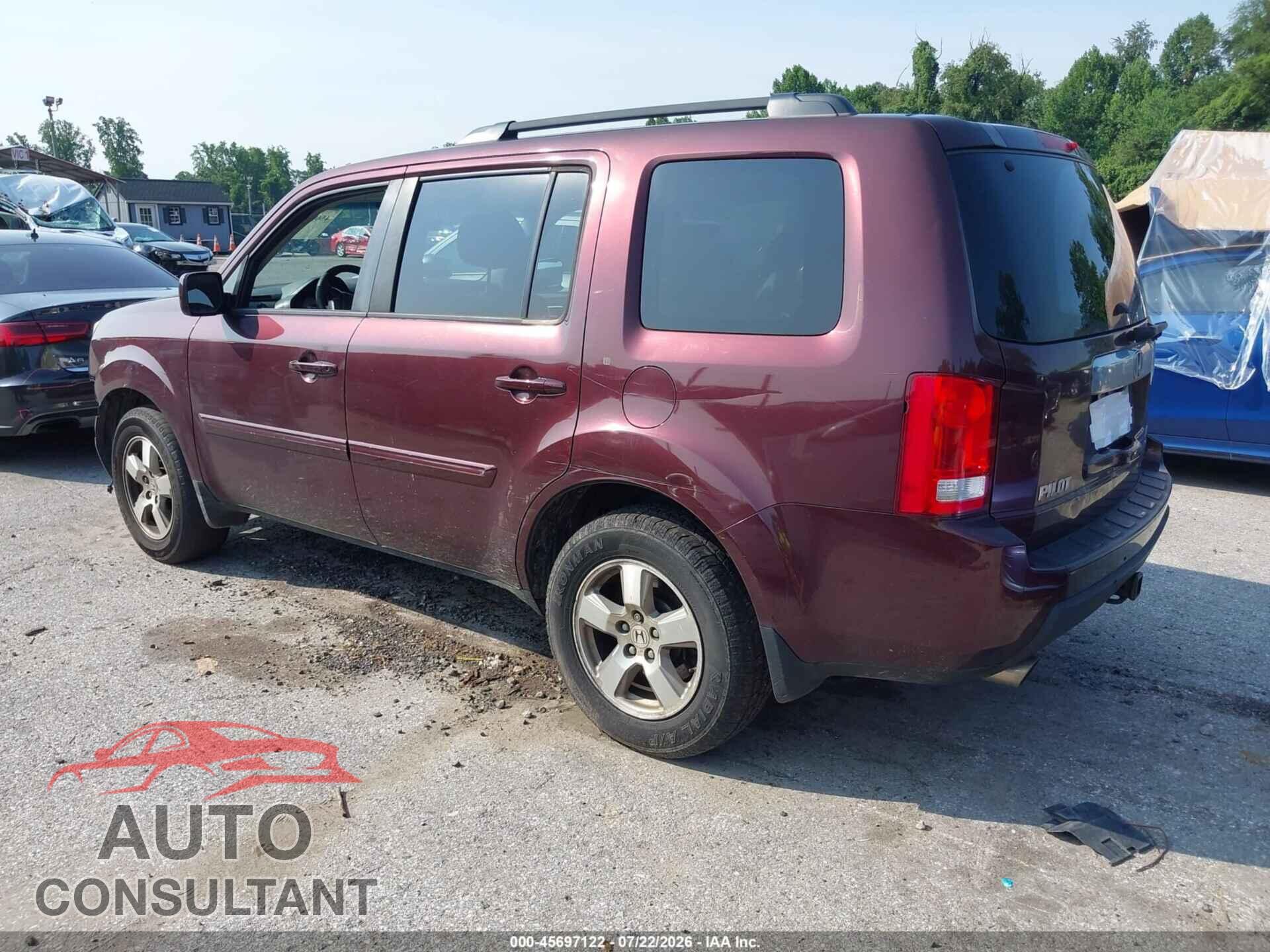 HONDA PILOT 2011 - 5FNYF4H46BB055315