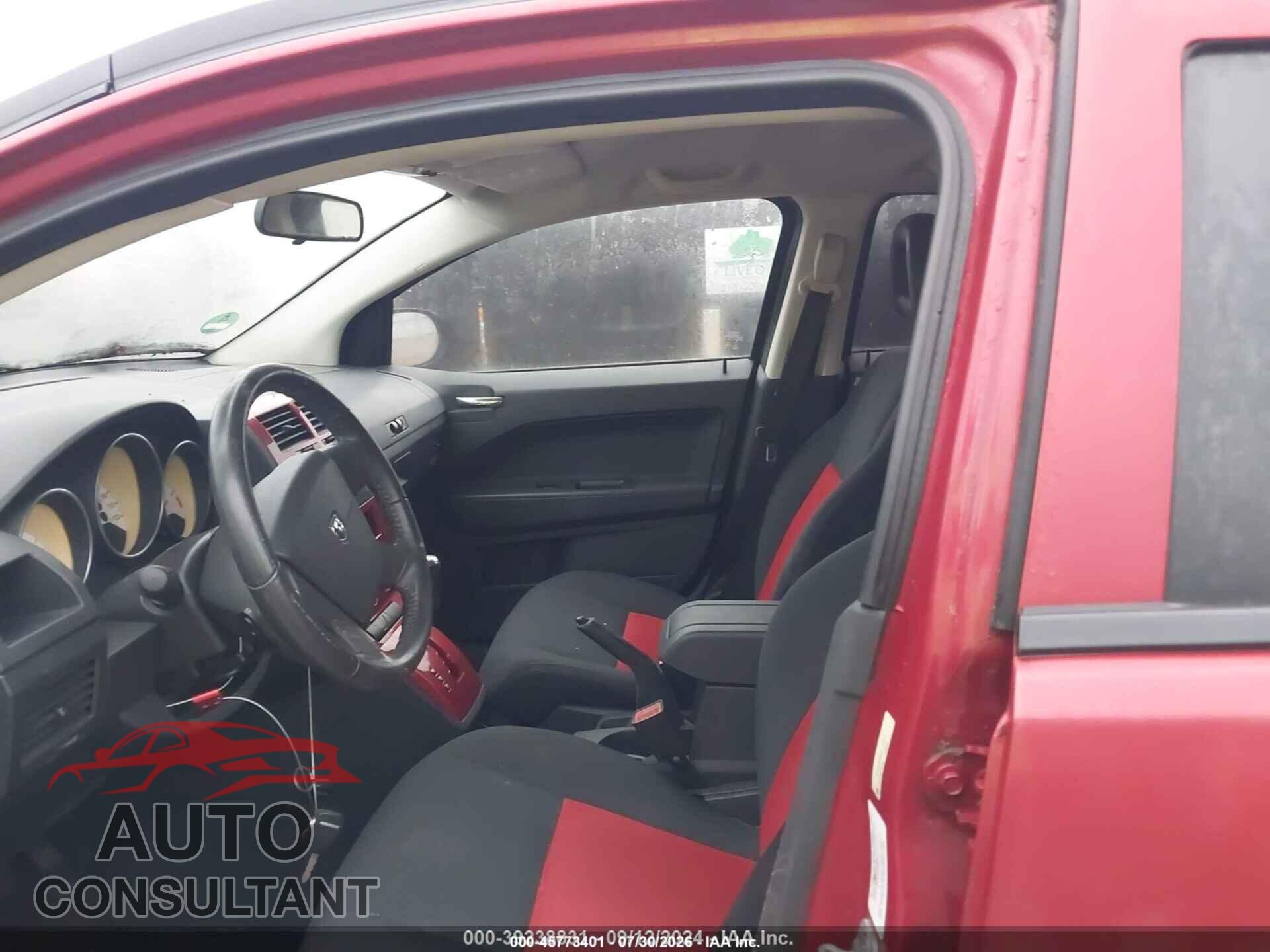 DODGE CALIBER 2009 - 1B3HB48A59D174915