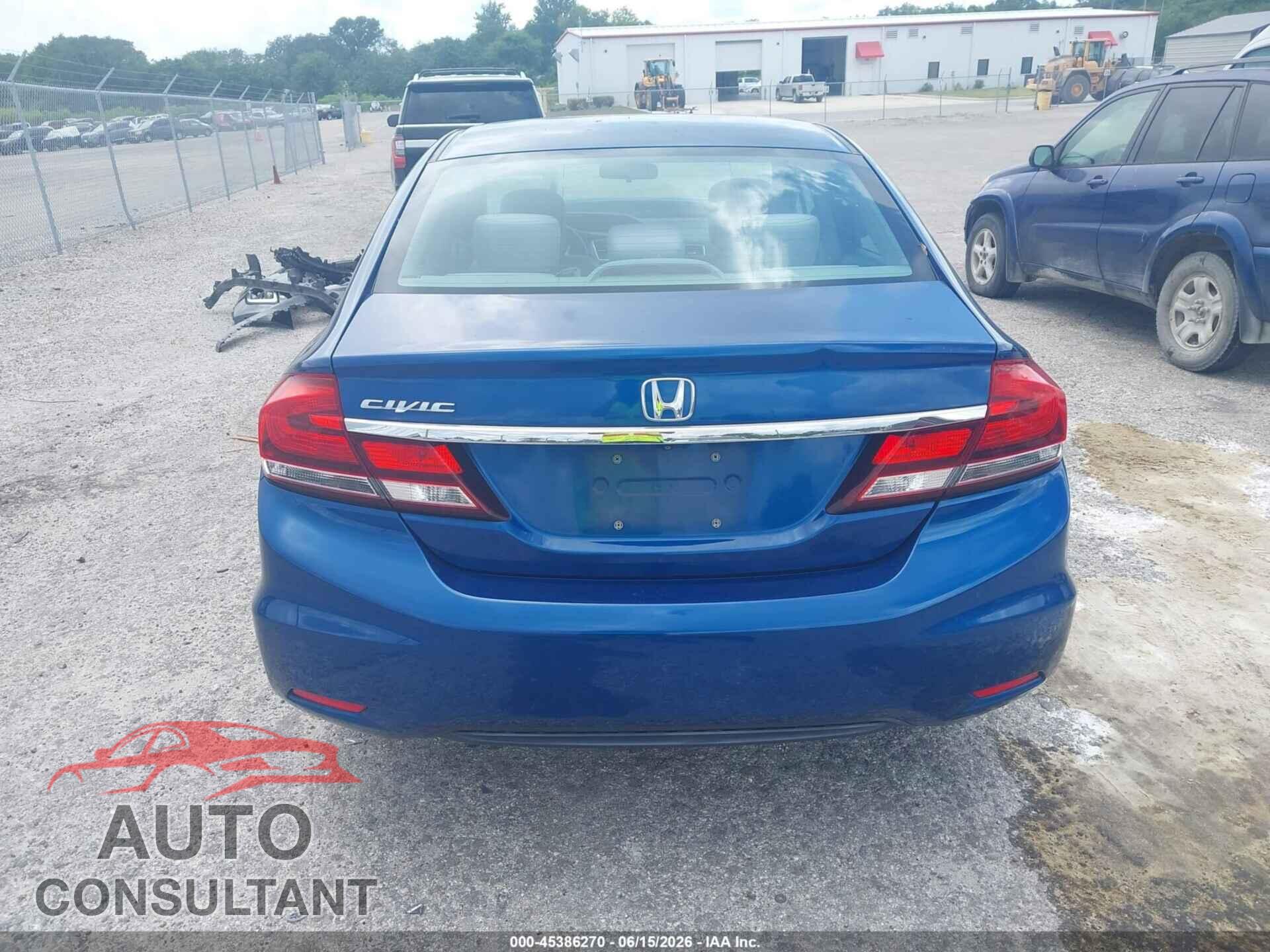 HONDA CIVIC 2014 - 19XFB2F51EE010649
