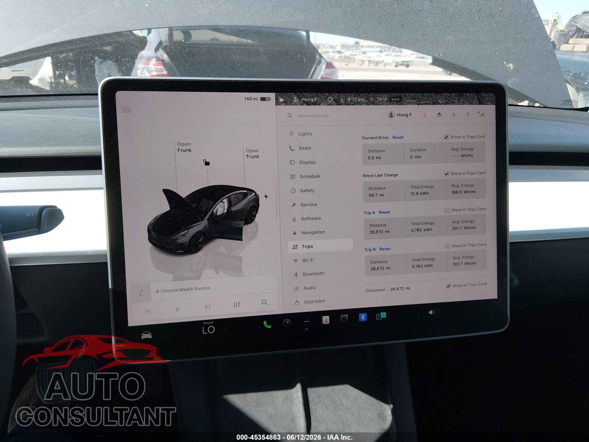 TESLA MODEL 3 2023 - 5YJ3E1EA6PF629148