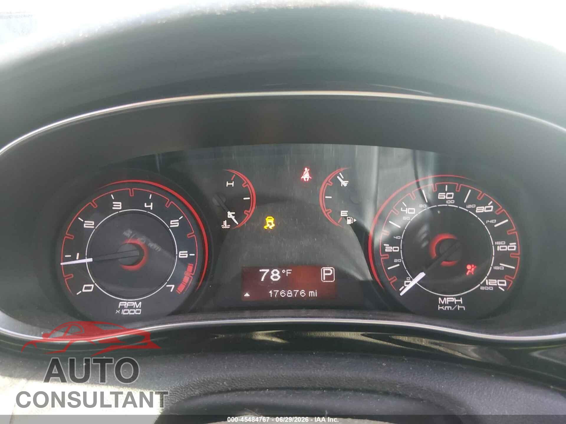 DODGE DART 2013 - 1C3CDFAA4DD287051