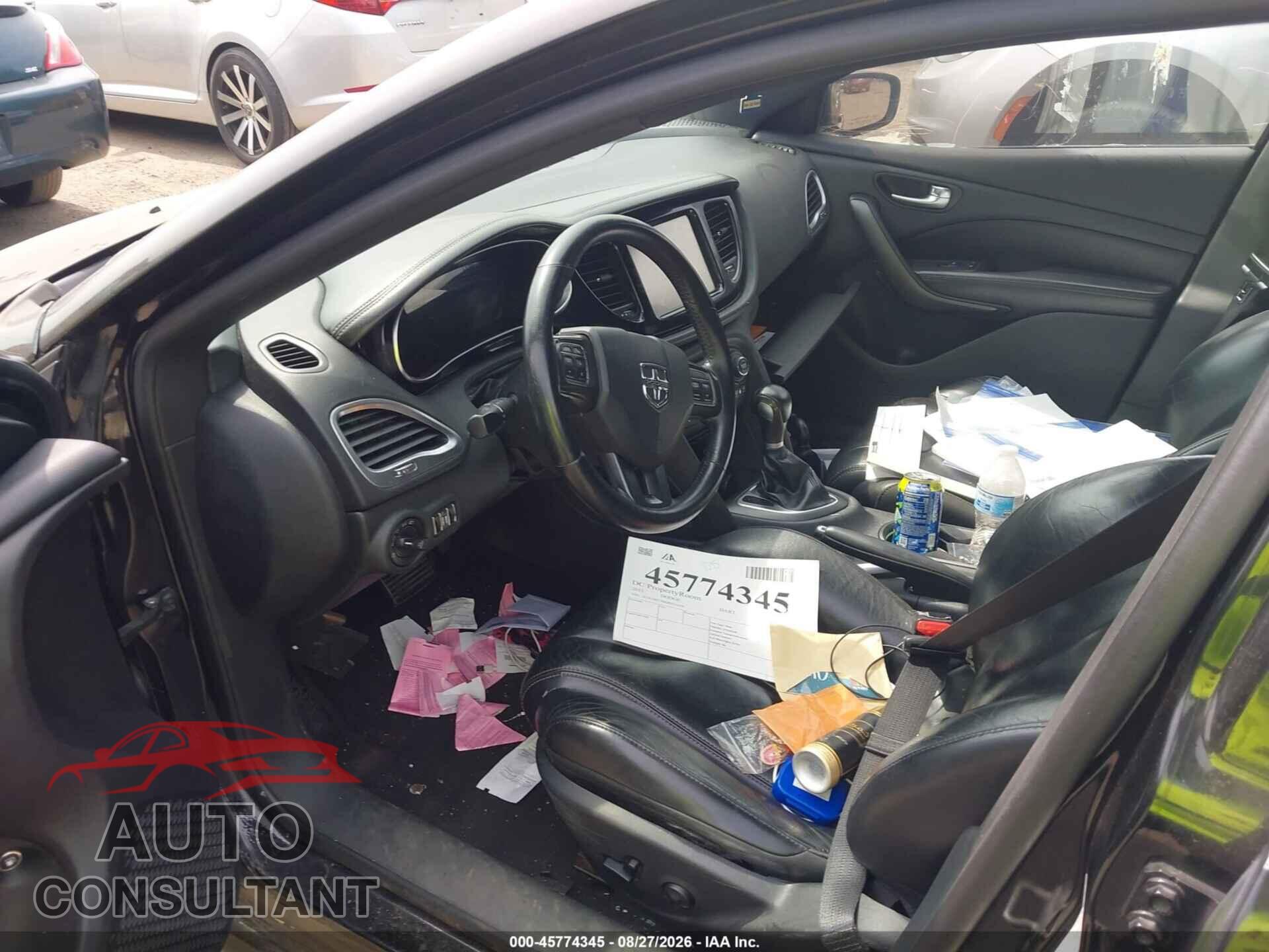 DODGE DART 2013 - 1C3CDFCH8DD135476