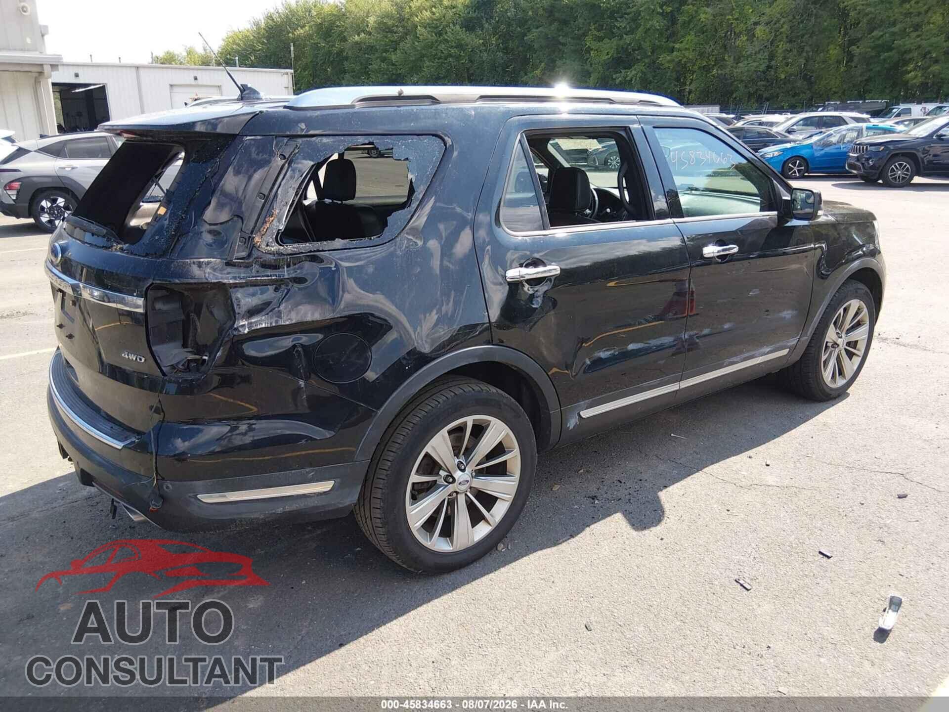 FORD EXPLORER 2018 - 1FM5K8F81JGB73154