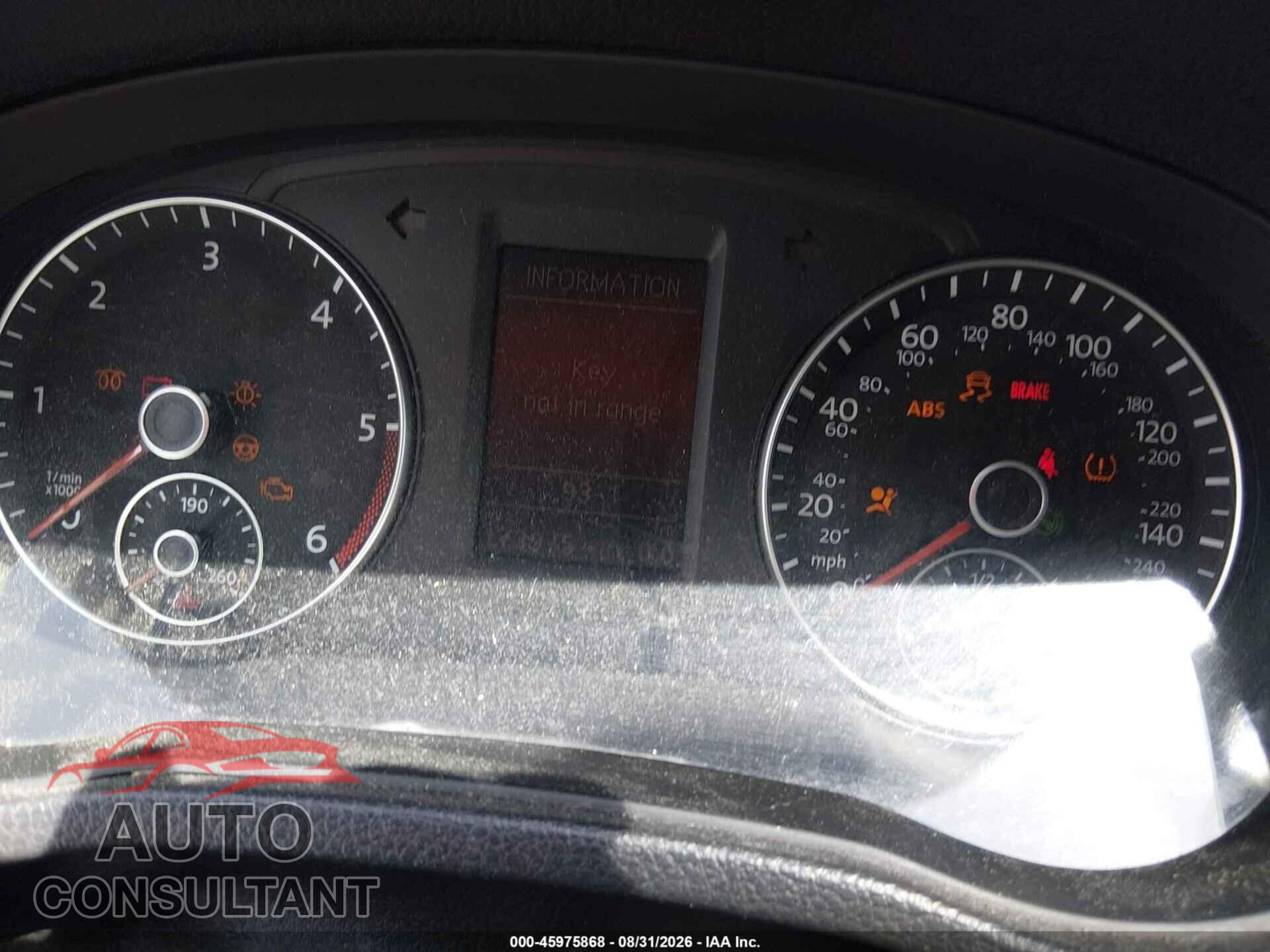 VOLKSWAGEN PASSAT 2013 - 1VWCN7A31DC092172