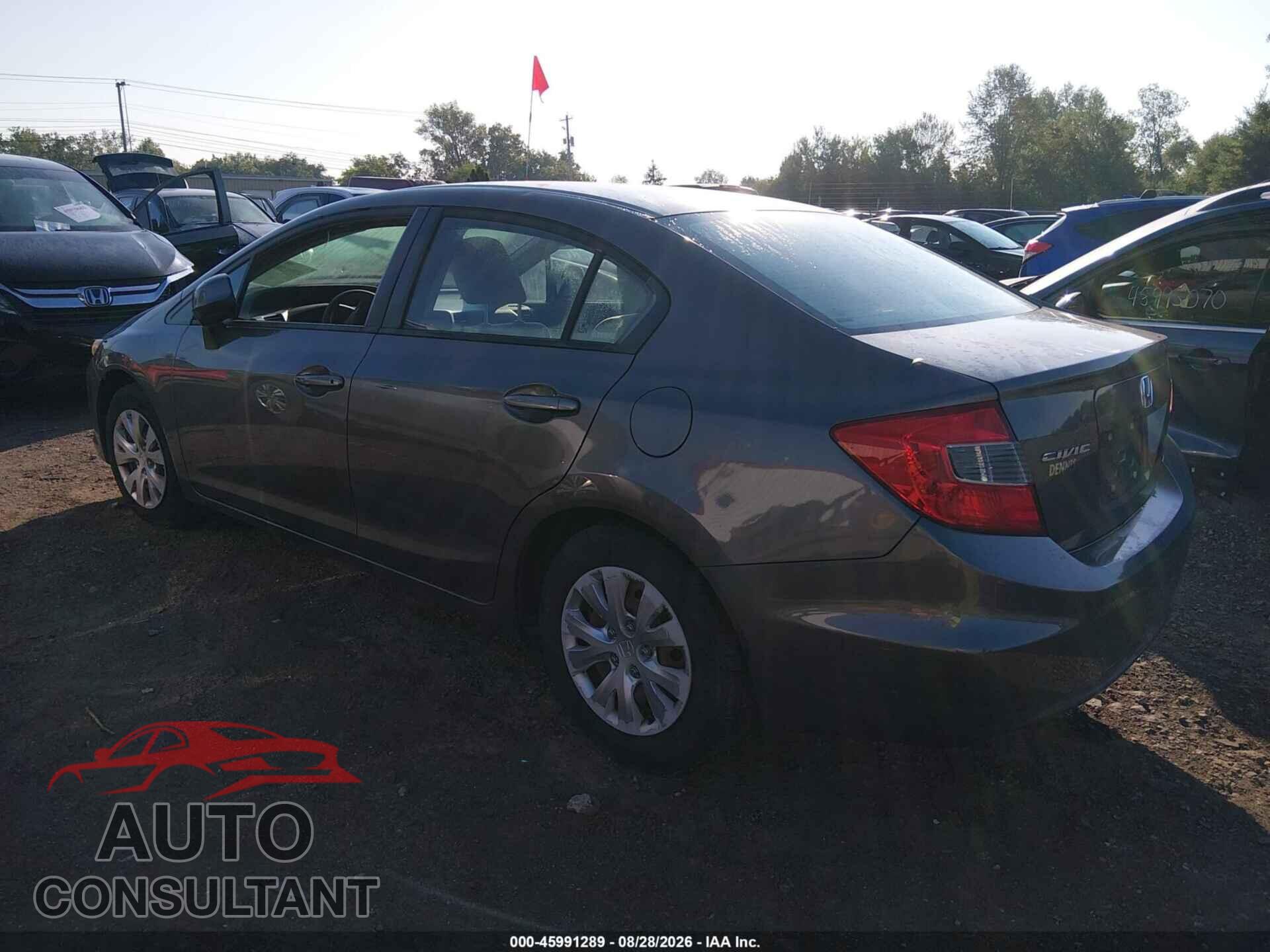 HONDA CIVIC 2012 - 19XFB2F51CE089267