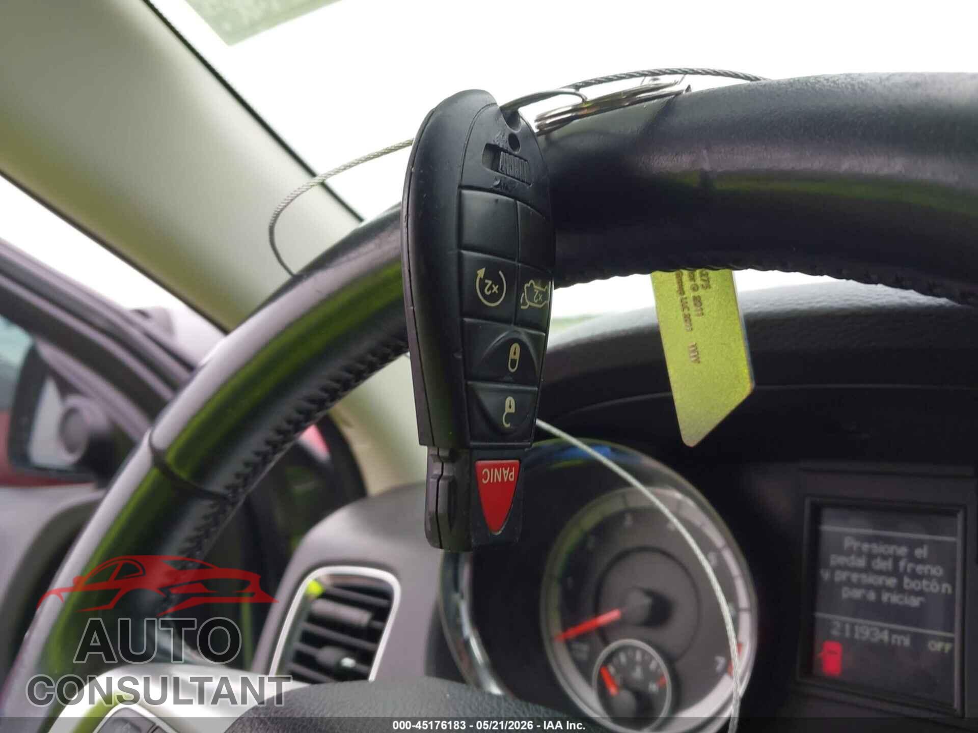 DODGE DURANGO 2012 - 1C4RDJDG0CC107223