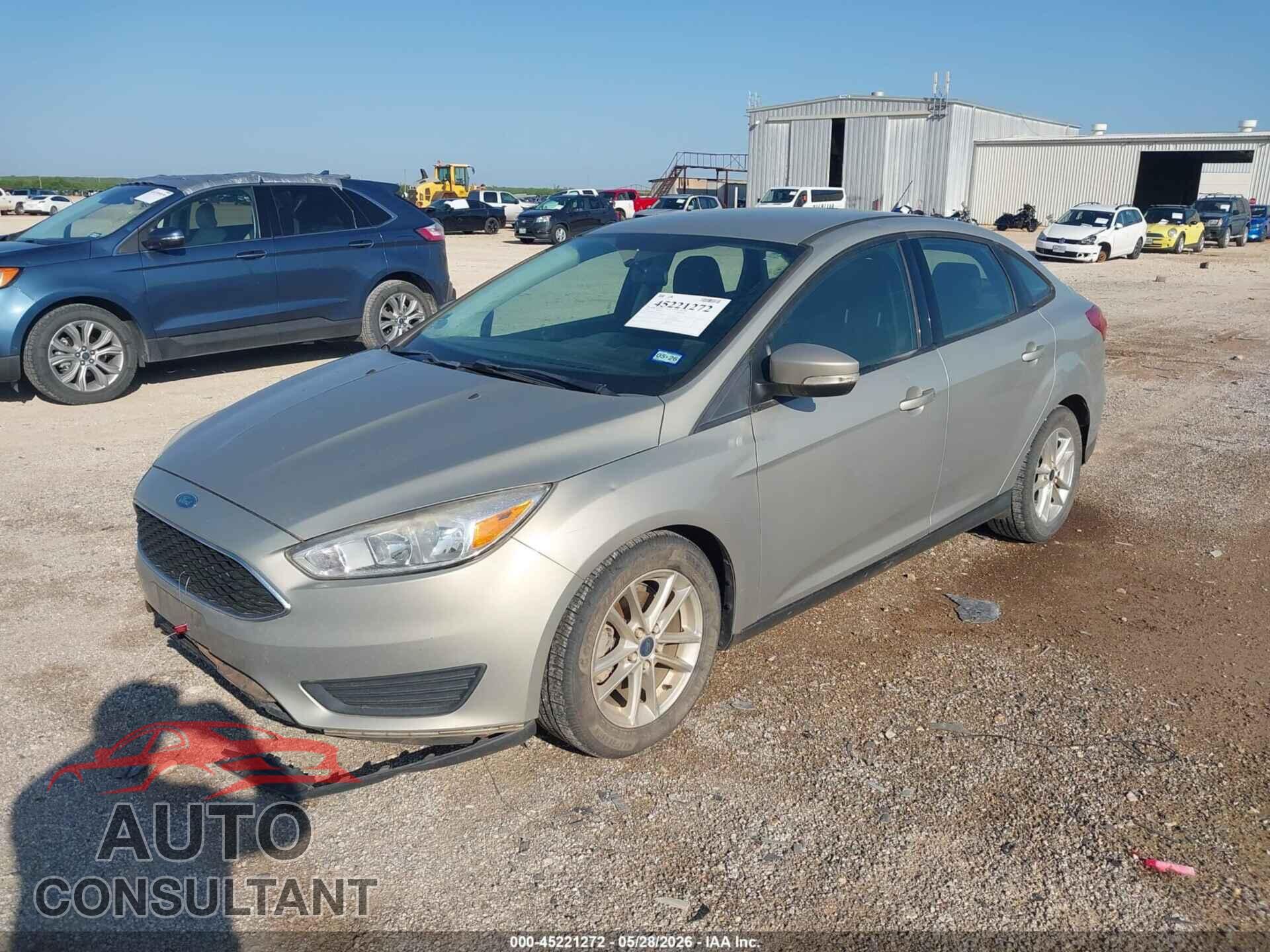 FORD FOCUS 2016 - 1FADP3F29GL224731