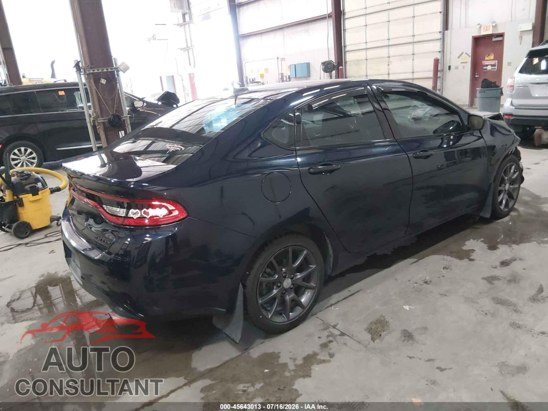 DODGE DART 2015 - 1C3CDFBB4FD410650