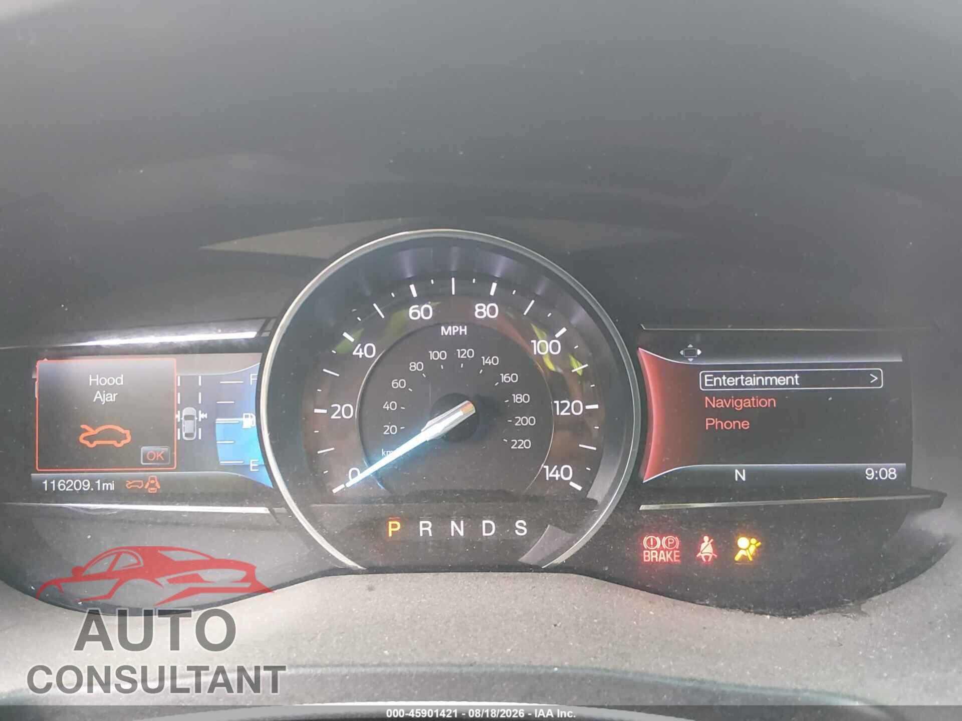 FORD EXPLORER 2017 - 1FM5K7F86HGA43505