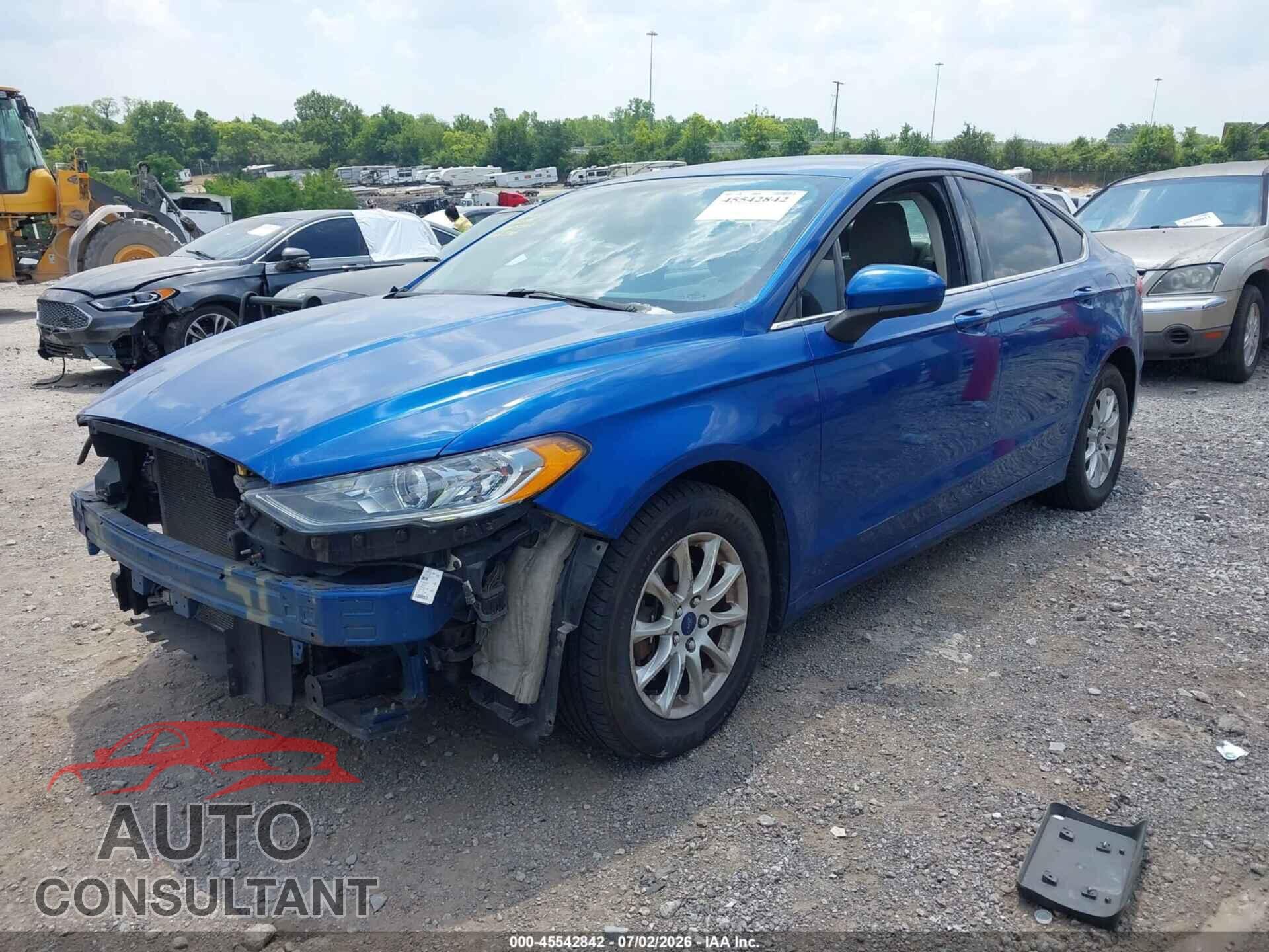 FORD FUSION 2017 - 3FA6P0G70HR199478