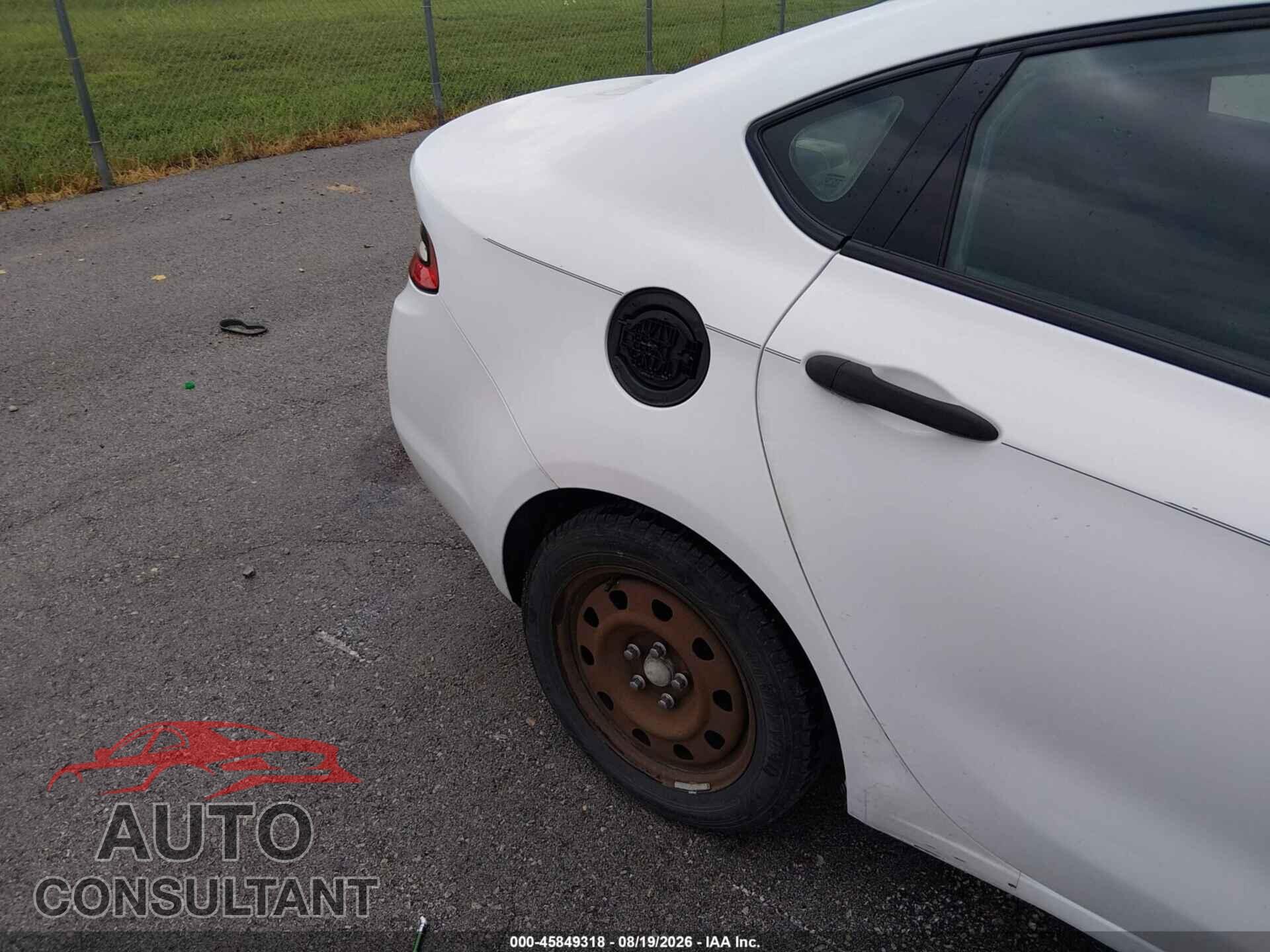 DODGE DART 2013 - 1C3CDFAA5DD302897