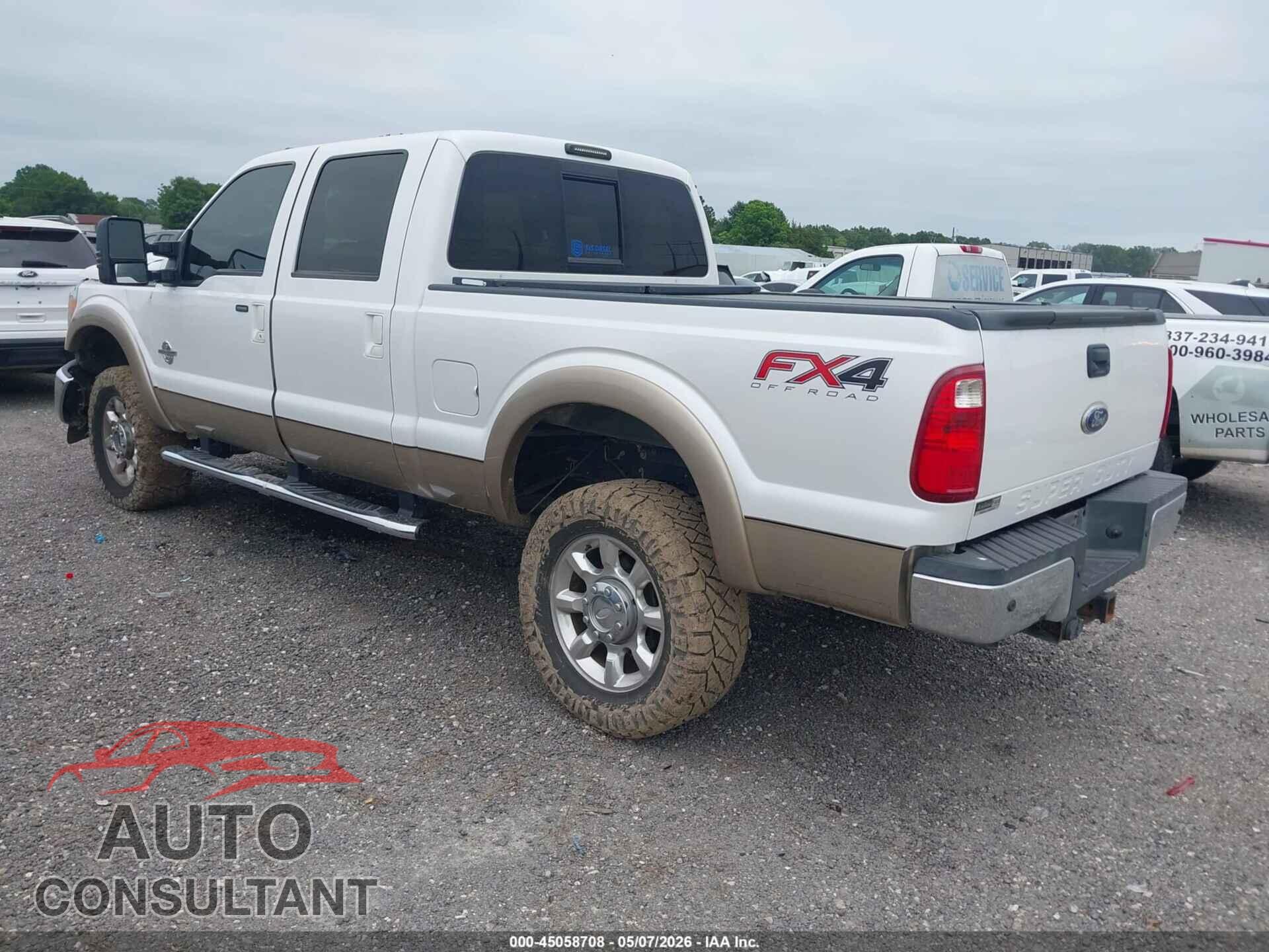 FORD F-250 2012 - 1FT7W2BT2CEA68842