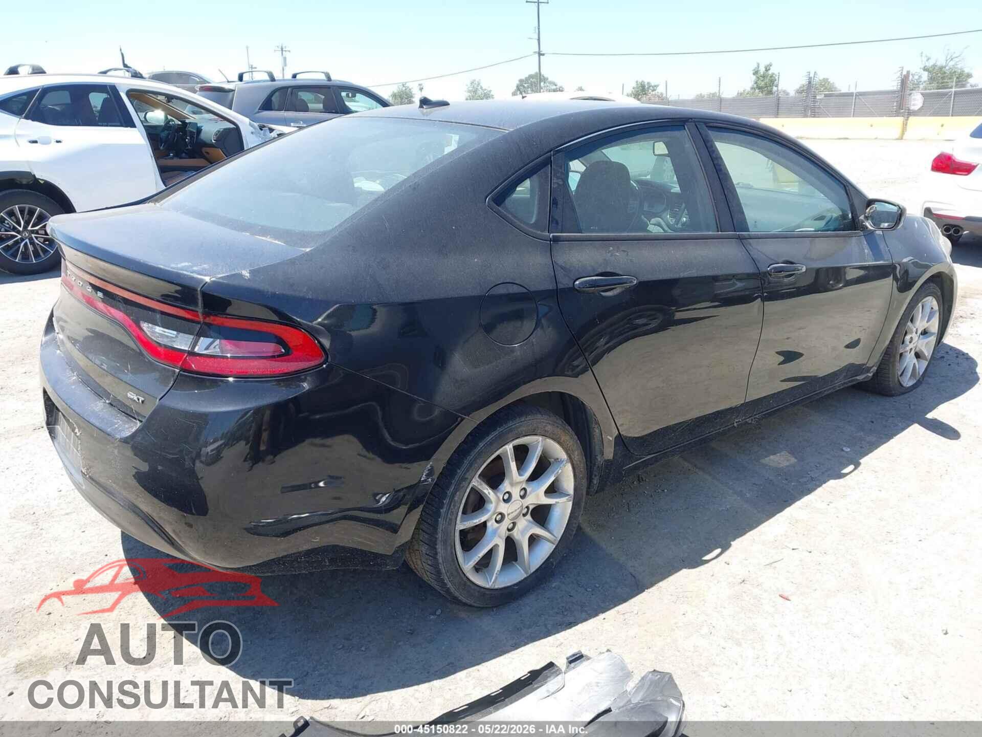DODGE DART 2013 - 1C3CDFBAXDD194503
