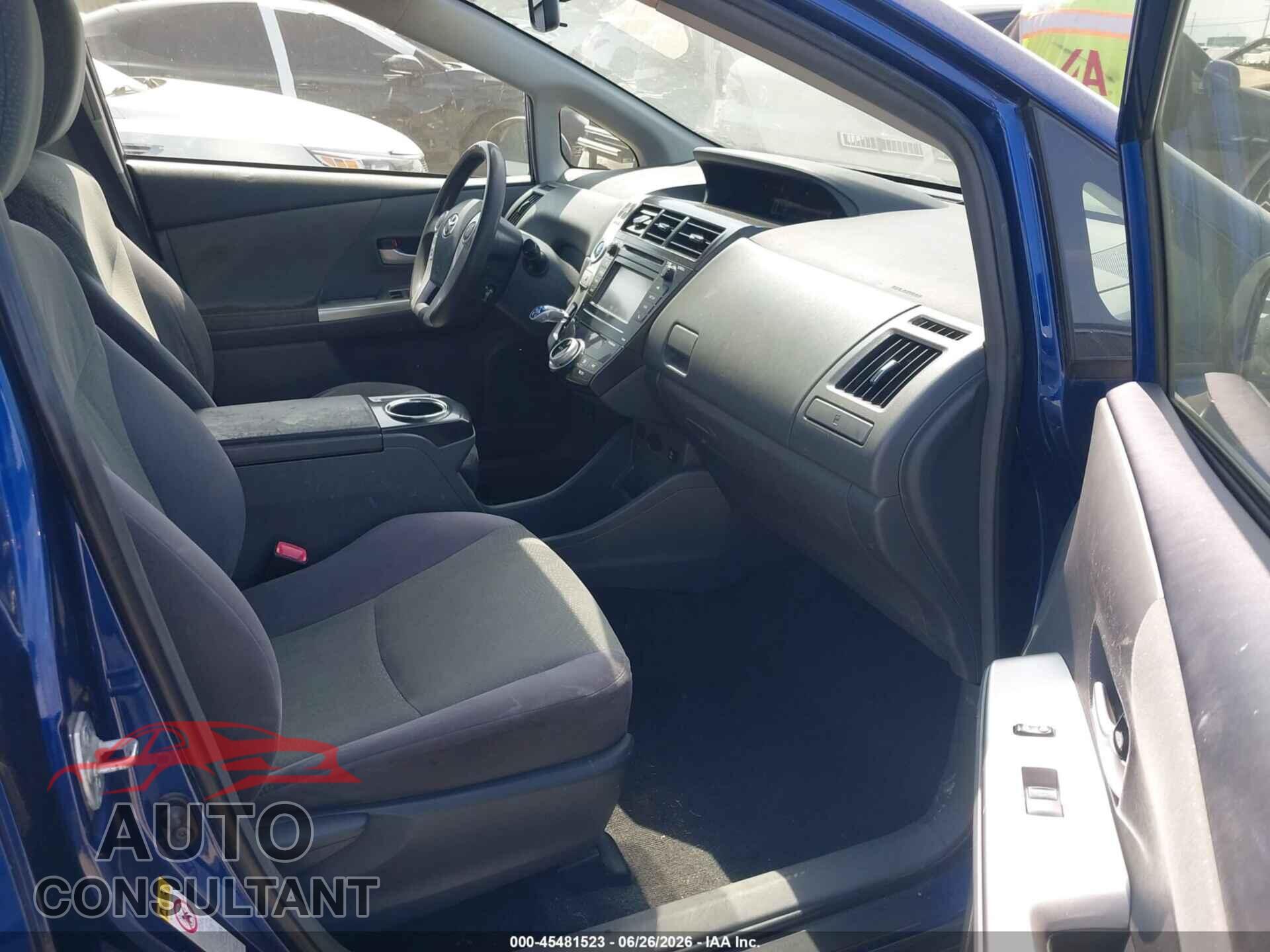 TOYOTA PRIUS V 2014 - JTDZN3EU8E3290547