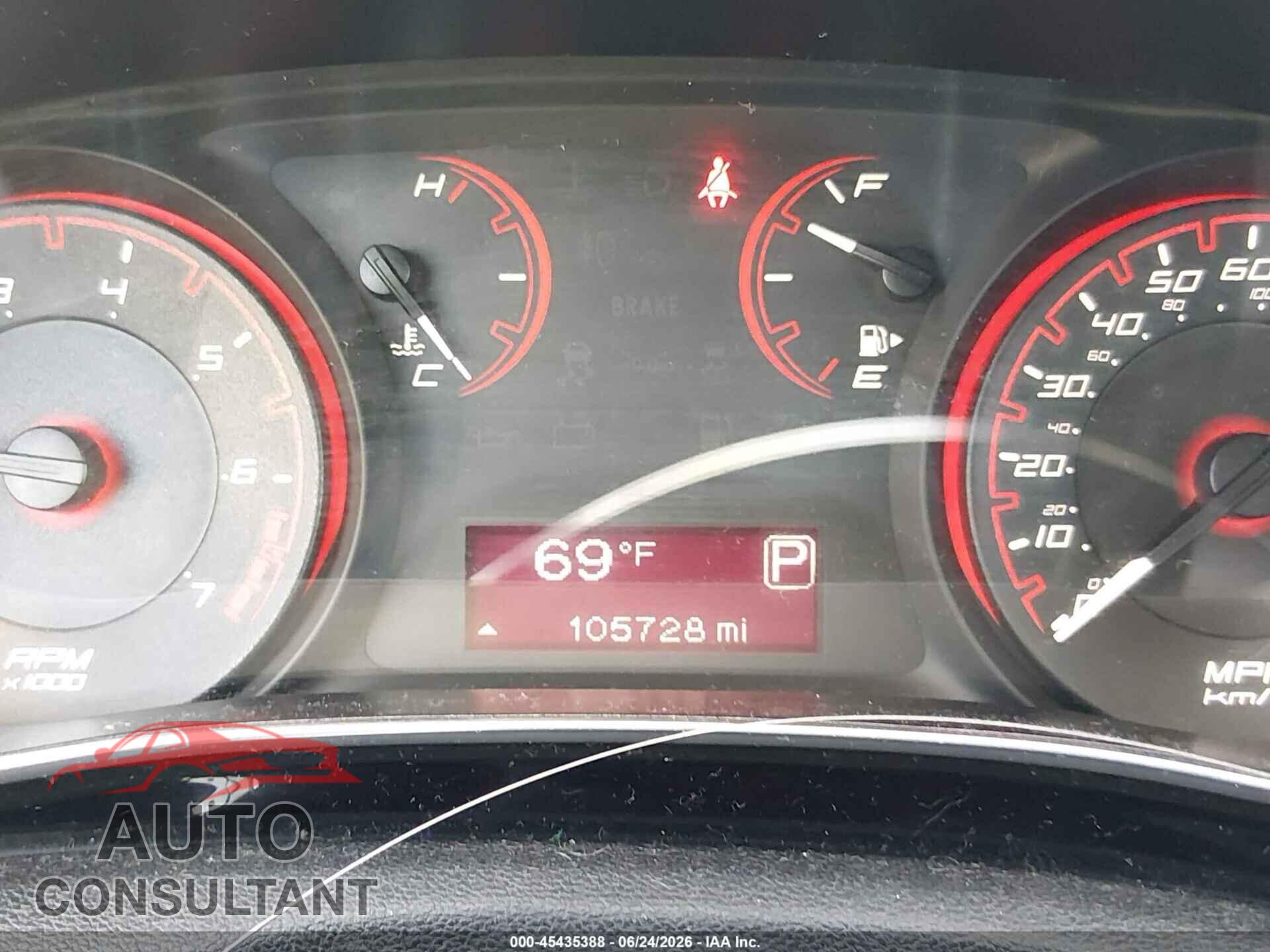 DODGE DART 2013 - 1C3CDFBA8DD336797