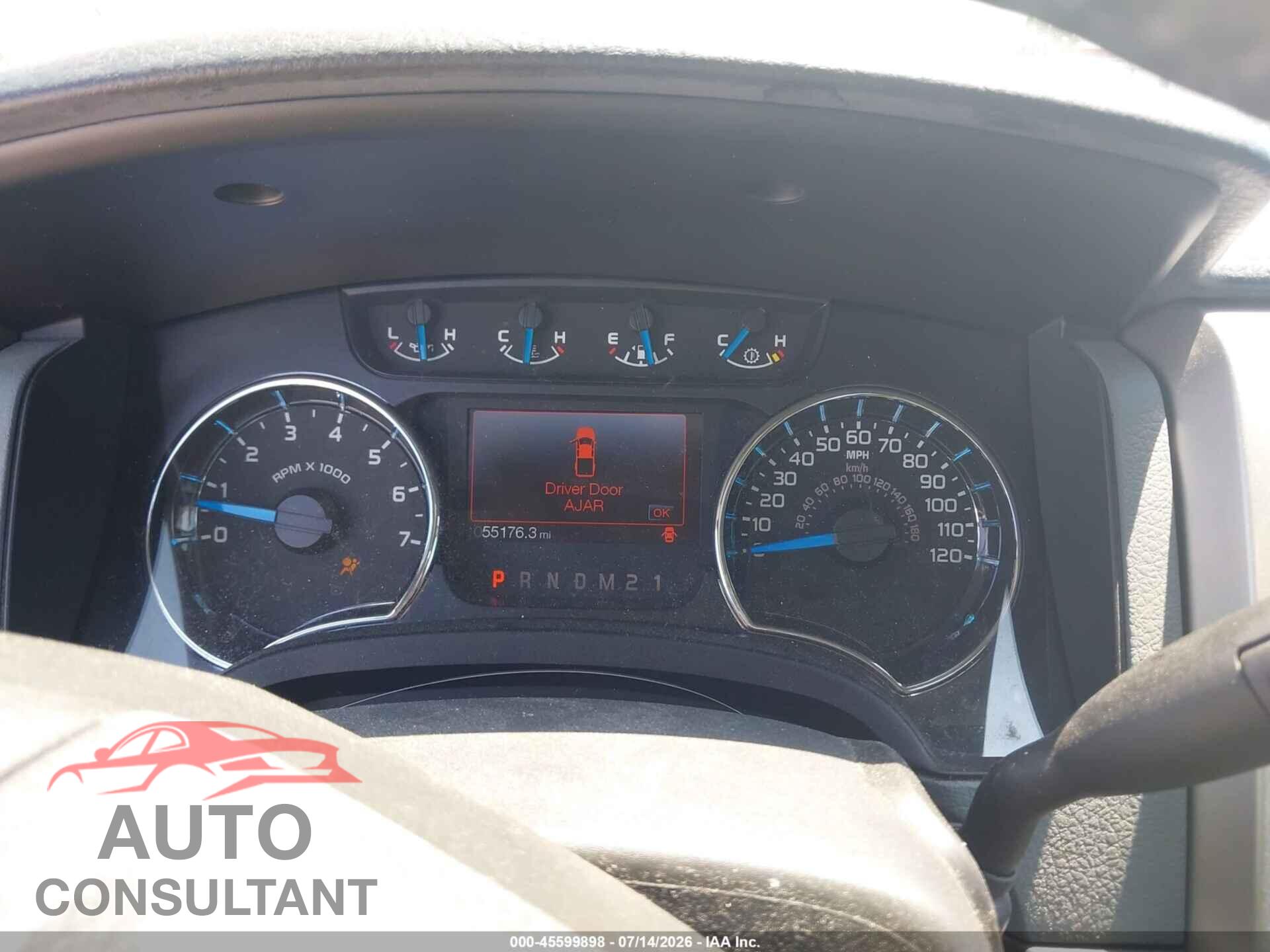 FORD F-150 2013 - 1FTMF1CM8DFD54131