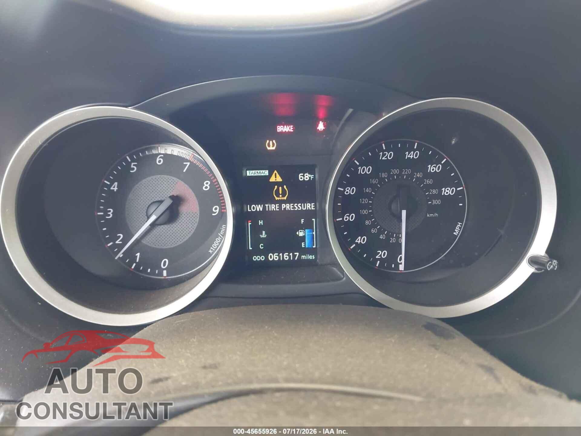 MITSUBISHI LANCER EVOLUTION 2015 - JA32W7FV2FU027560