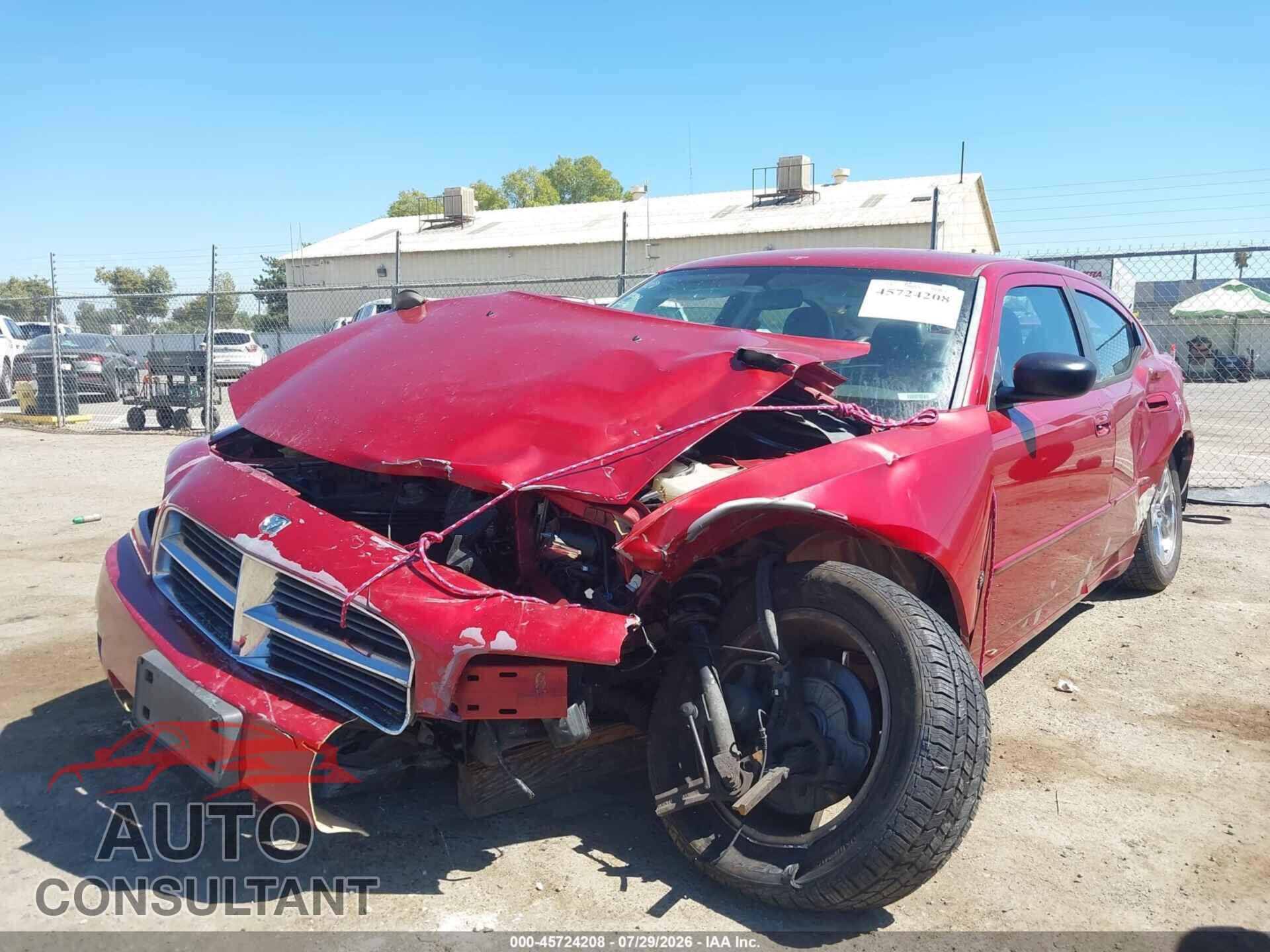 DODGE CHARGER 2009 - 2B3KA33VX9H503835