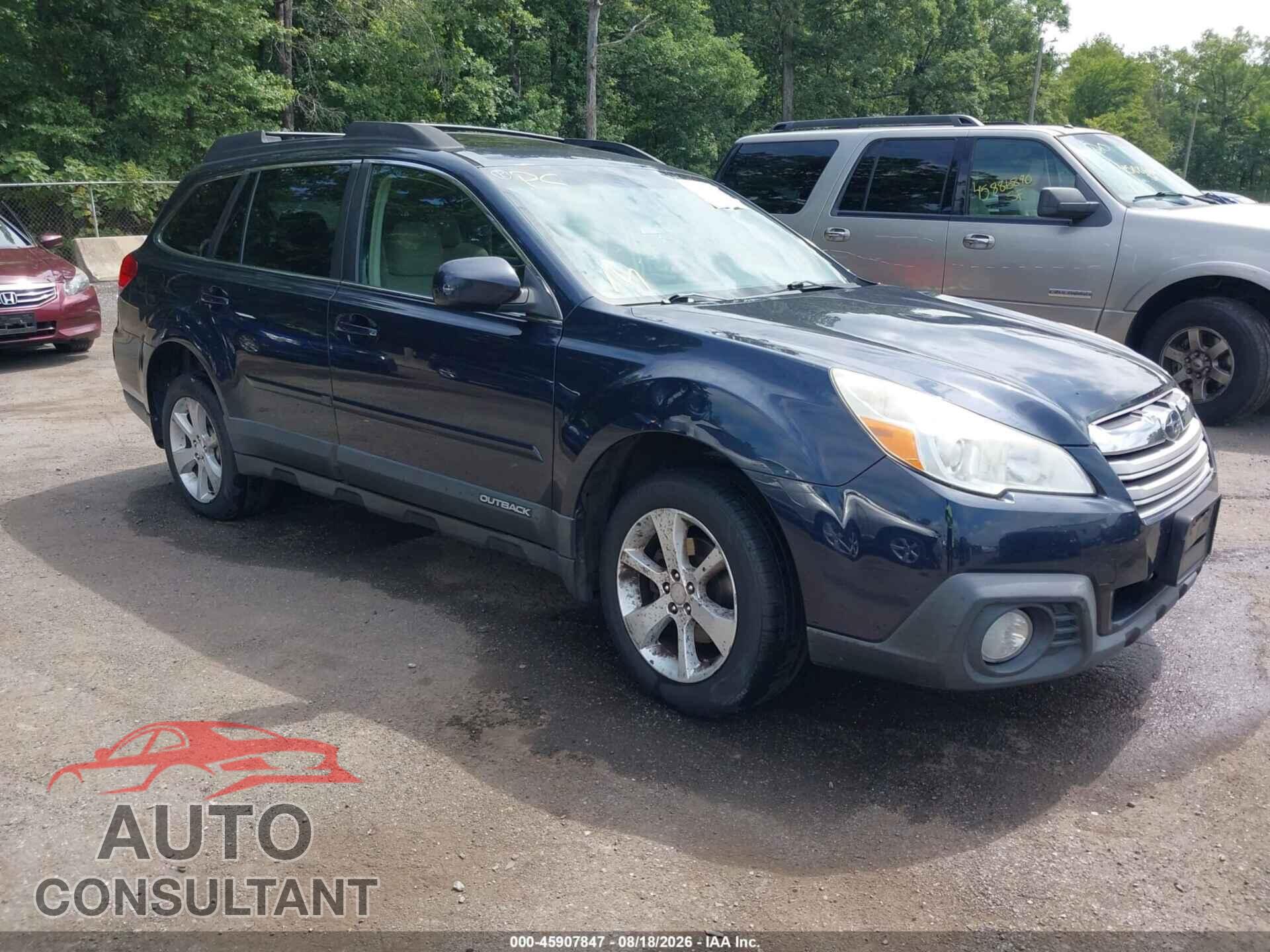 SUBARU OUTBACK 2014 - 4S4BRBDC8E3208935