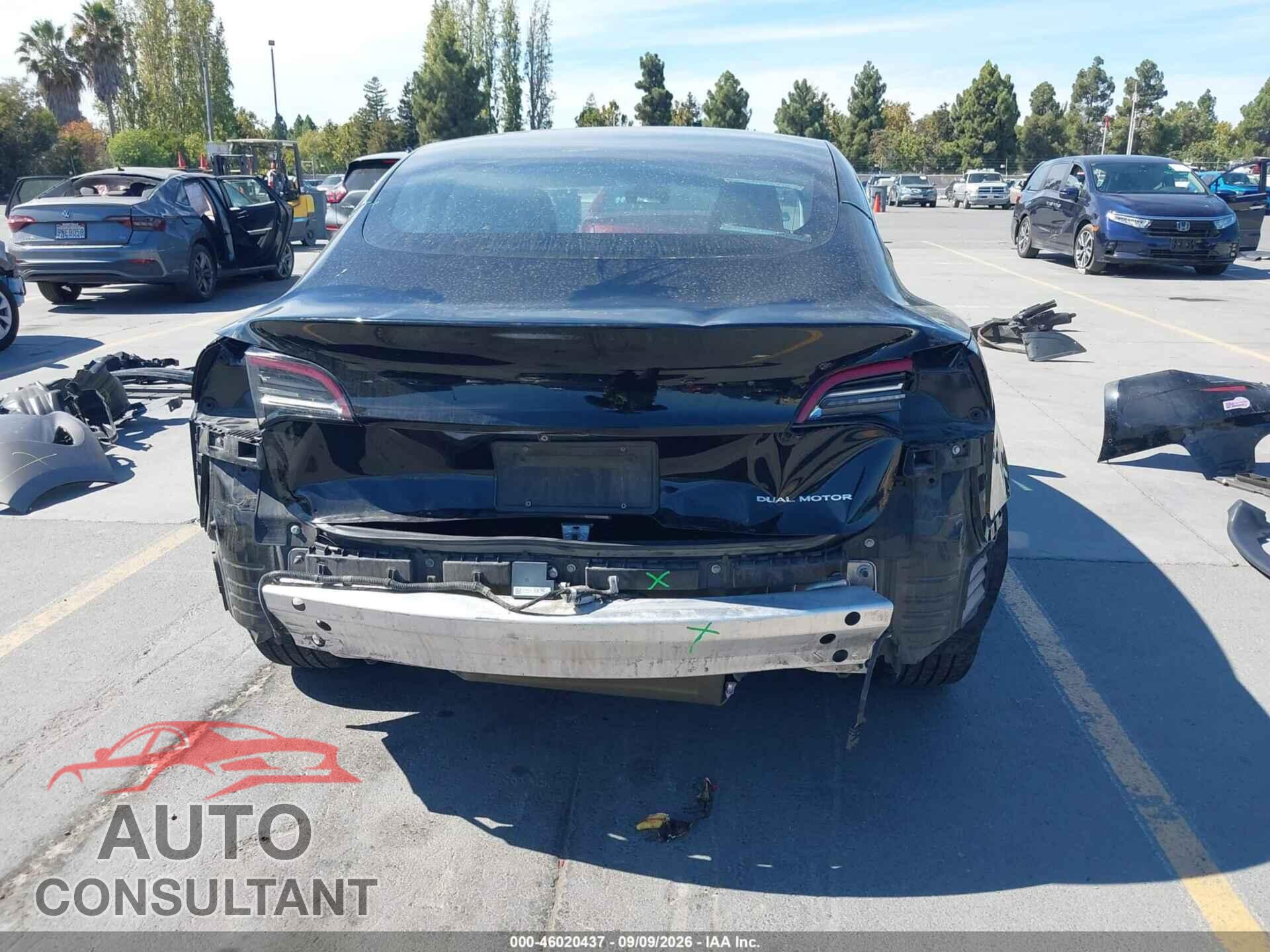 TESLA MODEL 3 2019 - 5YJ3E1EB3KF208716
