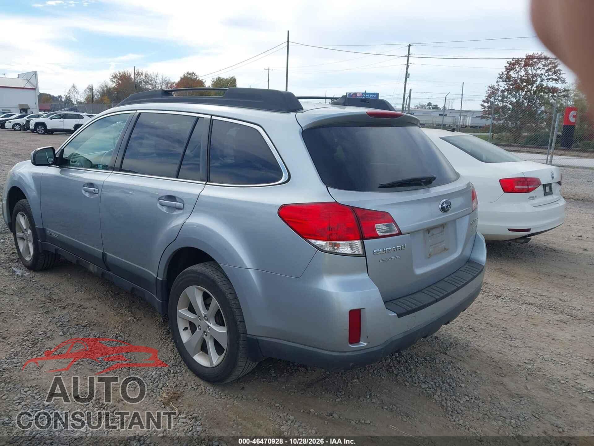 SUBARU OUTBACK 2014 - 4S4BRBCC0E3252168