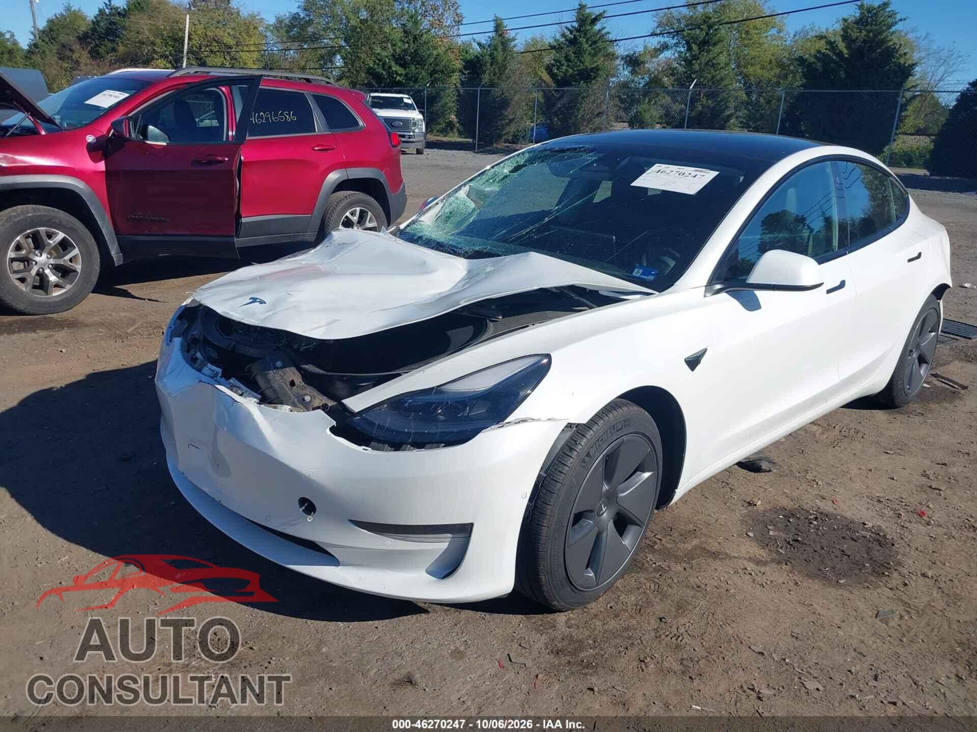 TESLA MODEL 3 2022 - 5YJ3E1EAXNF101481