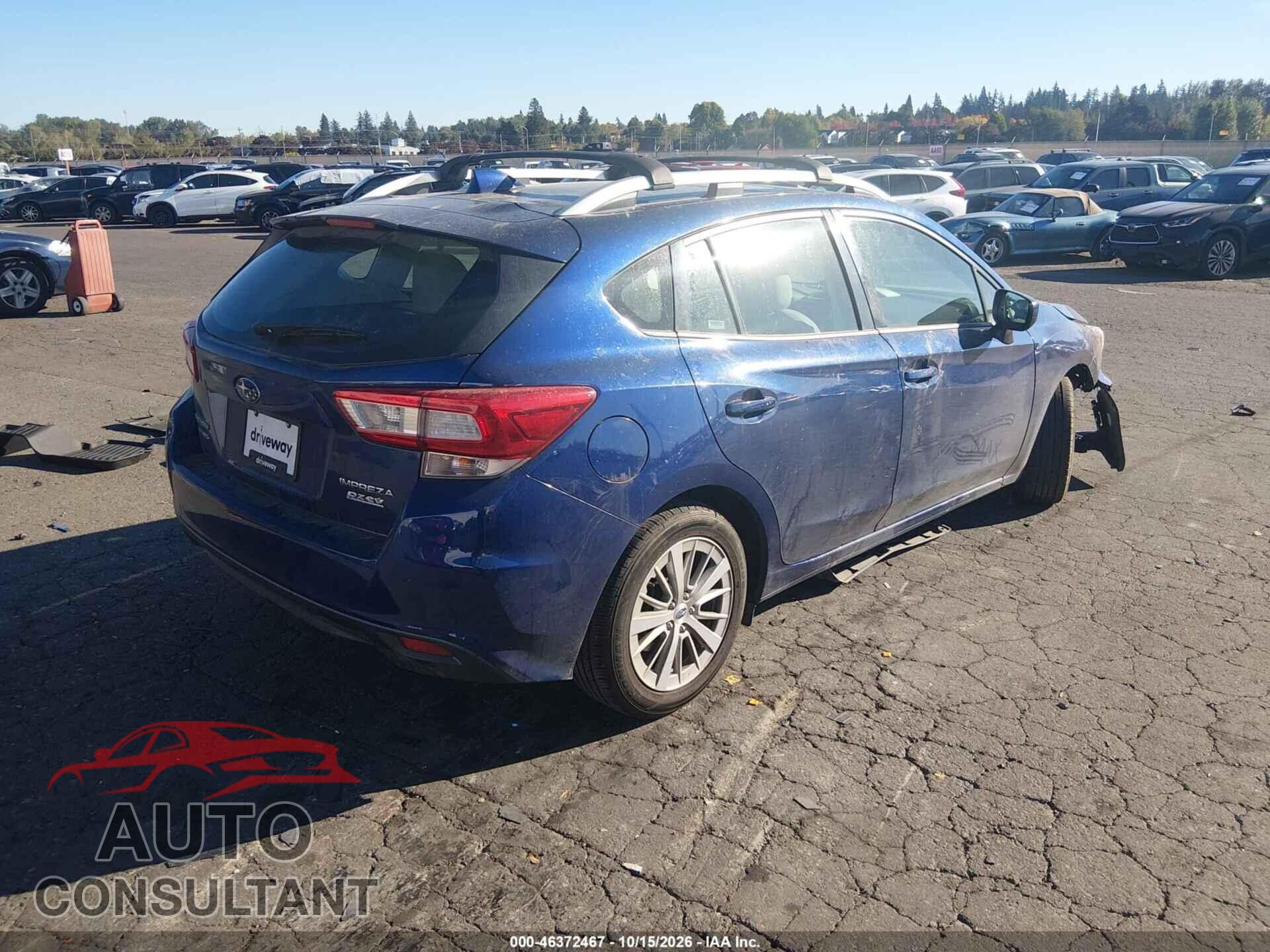 SUBARU IMPREZA 2017 - 4S3GTAB65H3740649