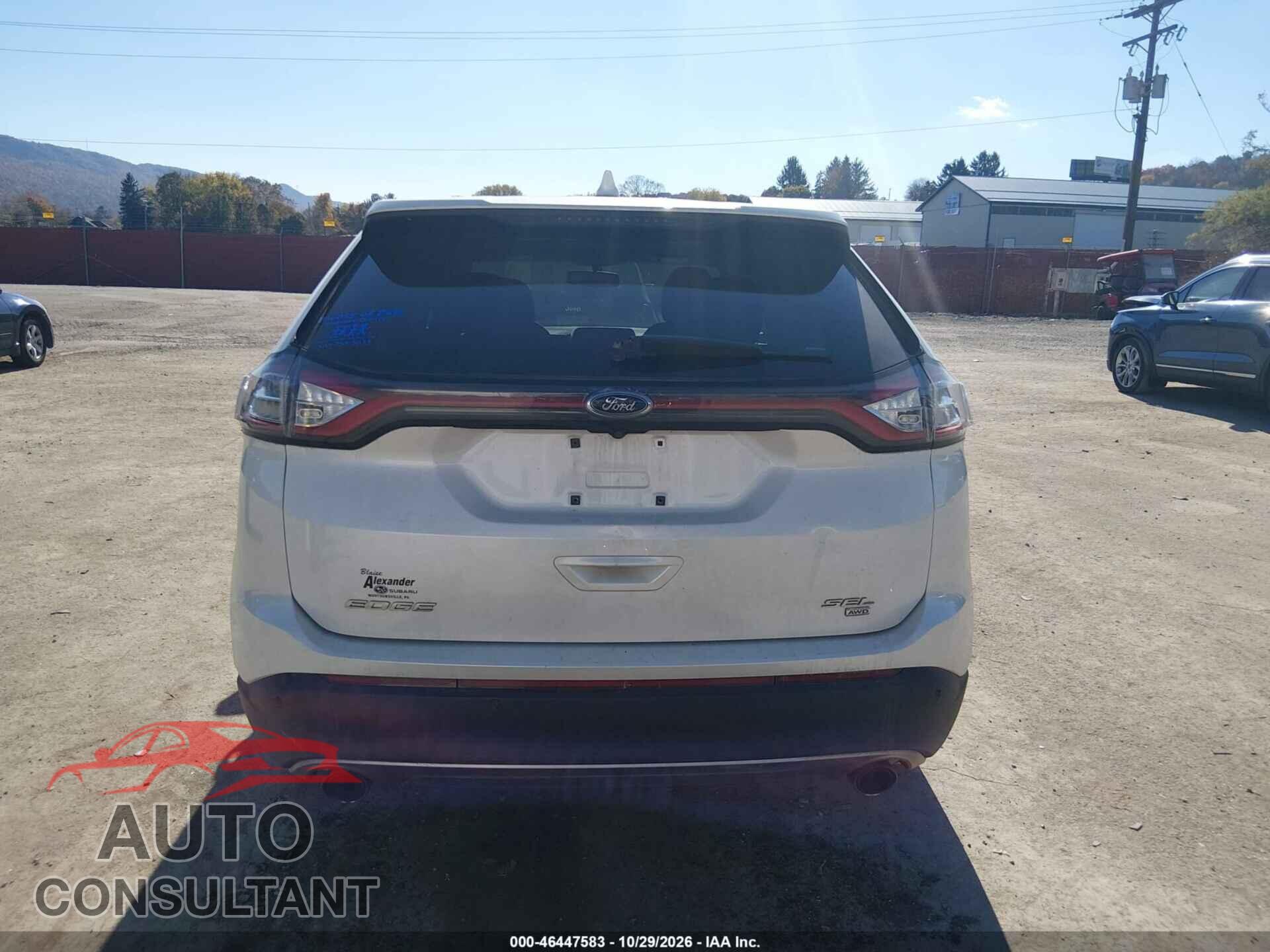 FORD EDGE 2015 - 2FMTK4J82FBB80085