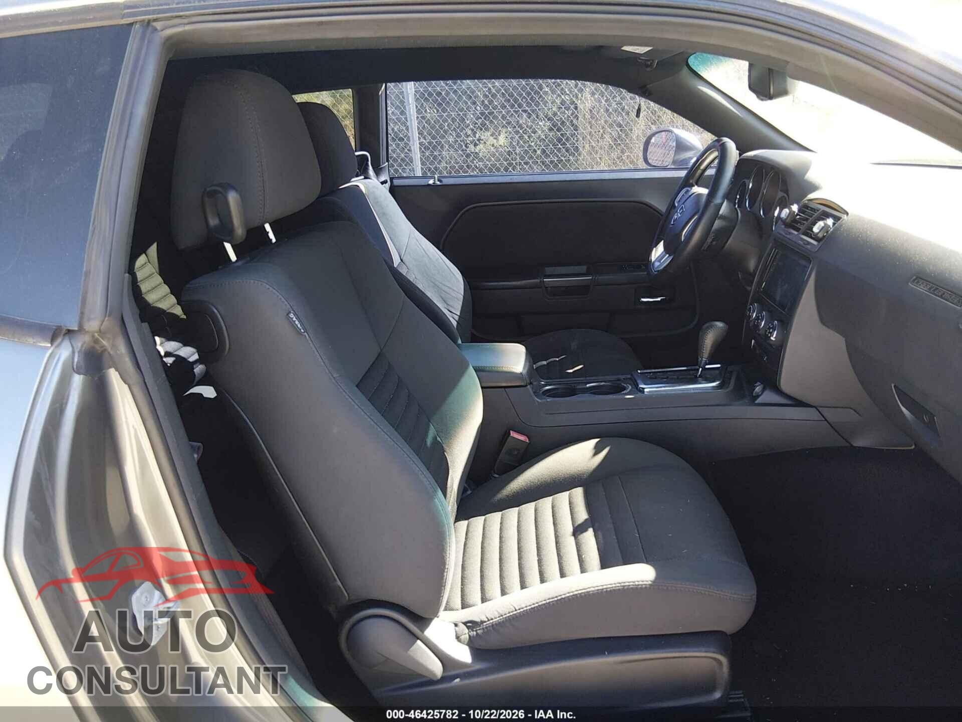 DODGE CHALLENGER 2012 - 2C3CDYAG5CH259311
