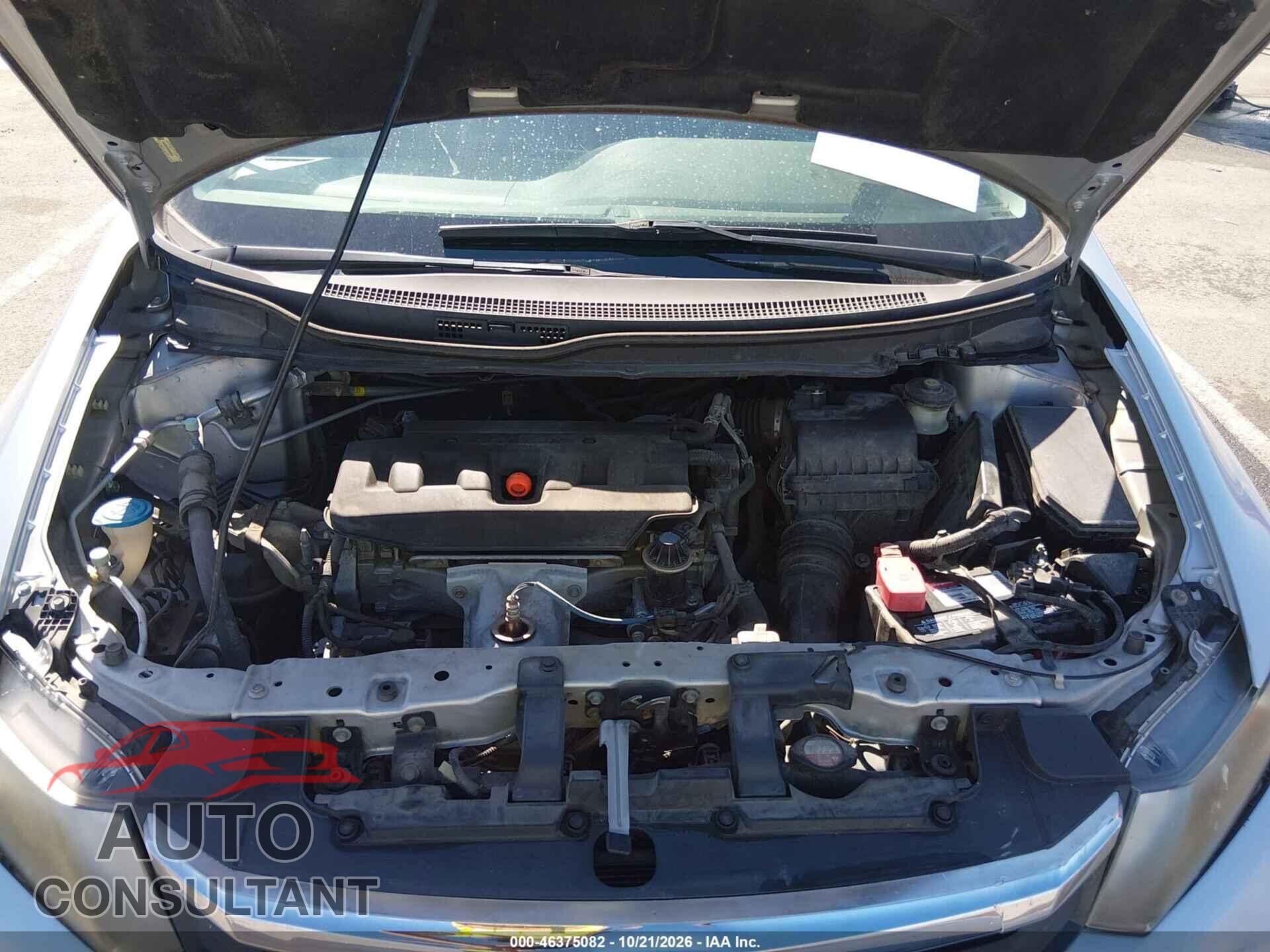 HONDA CIVIC 2012 - 19XFB2F56CE046849