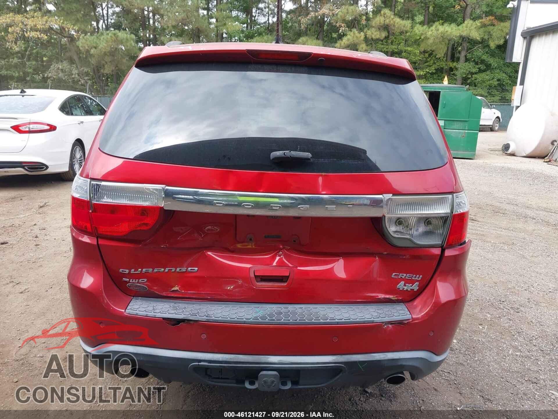 DODGE DURANGO 2011 - 1D4SE4GT4BC685996