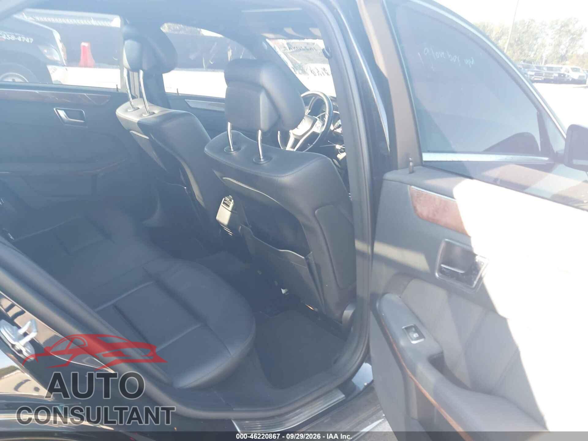 MERCEDES-BENZ E-CLASS 2013 - WDDHF8JB9DA728700
