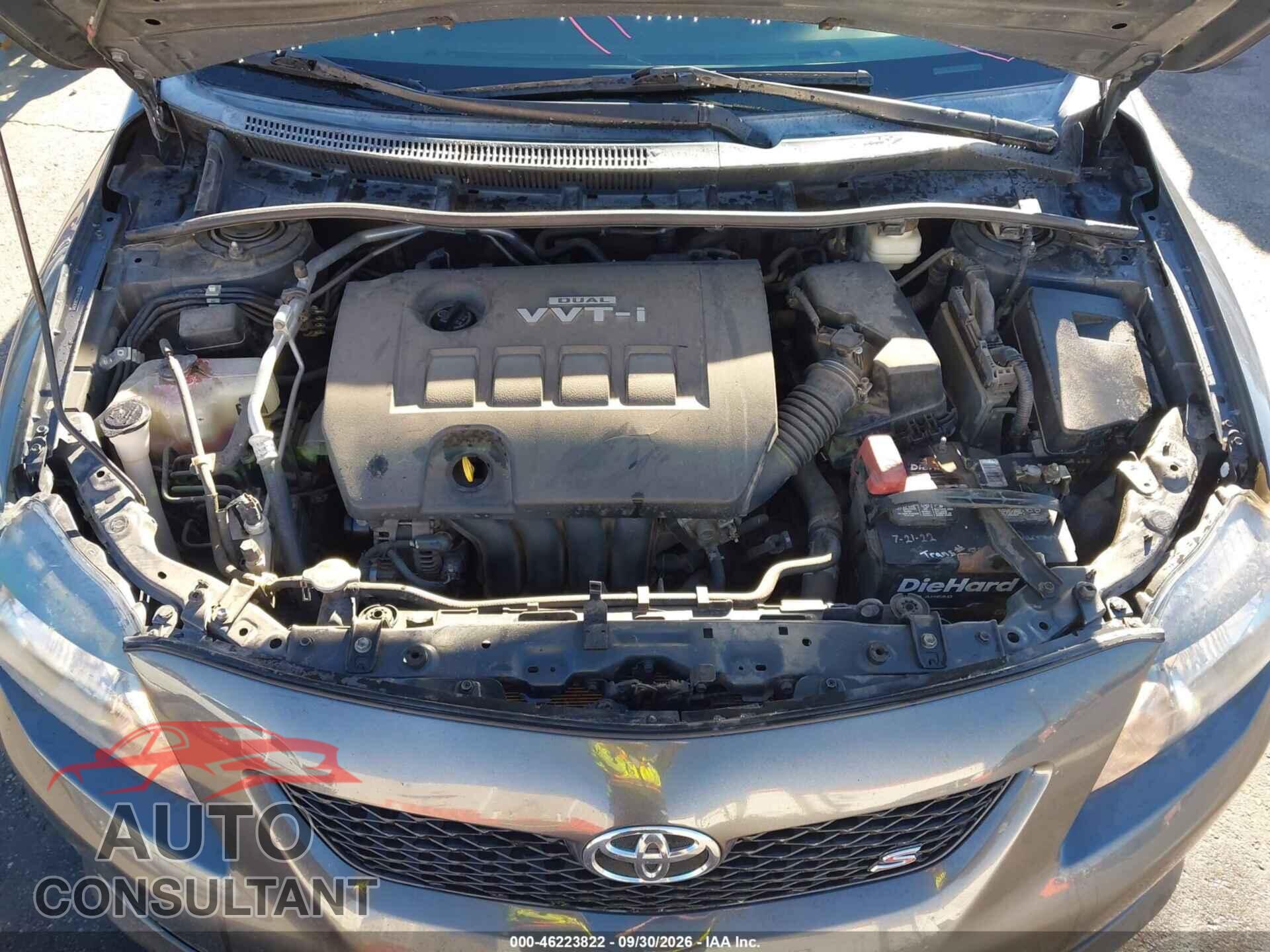 TOYOTA COROLLA 2010 - 2T1BU4EE2AC407415