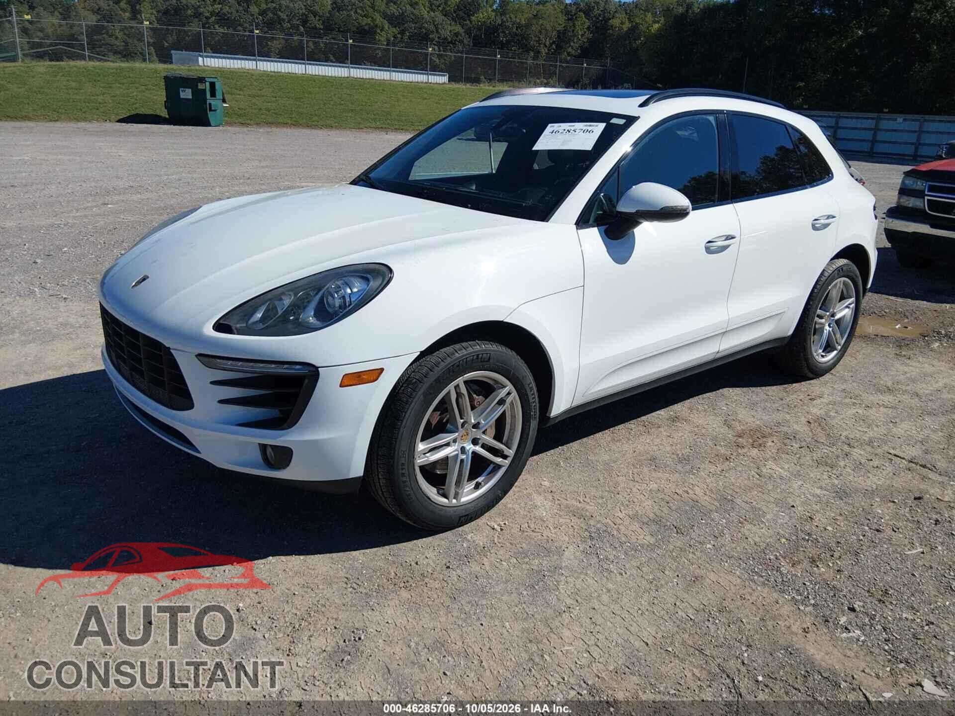 PORSCHE MACAN 2016 - WP1AB2A54GLB54027