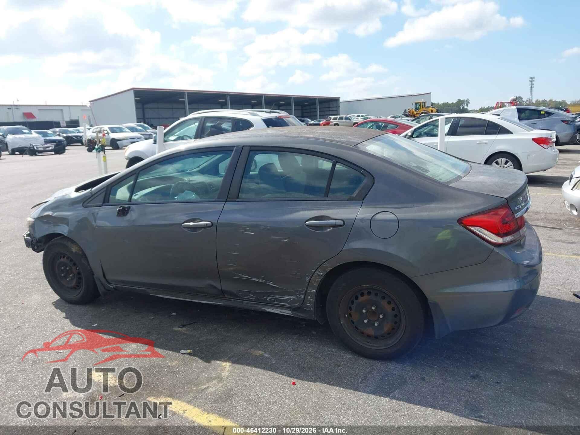 HONDA CIVIC 2013 - 2HGFB2F57DH505720