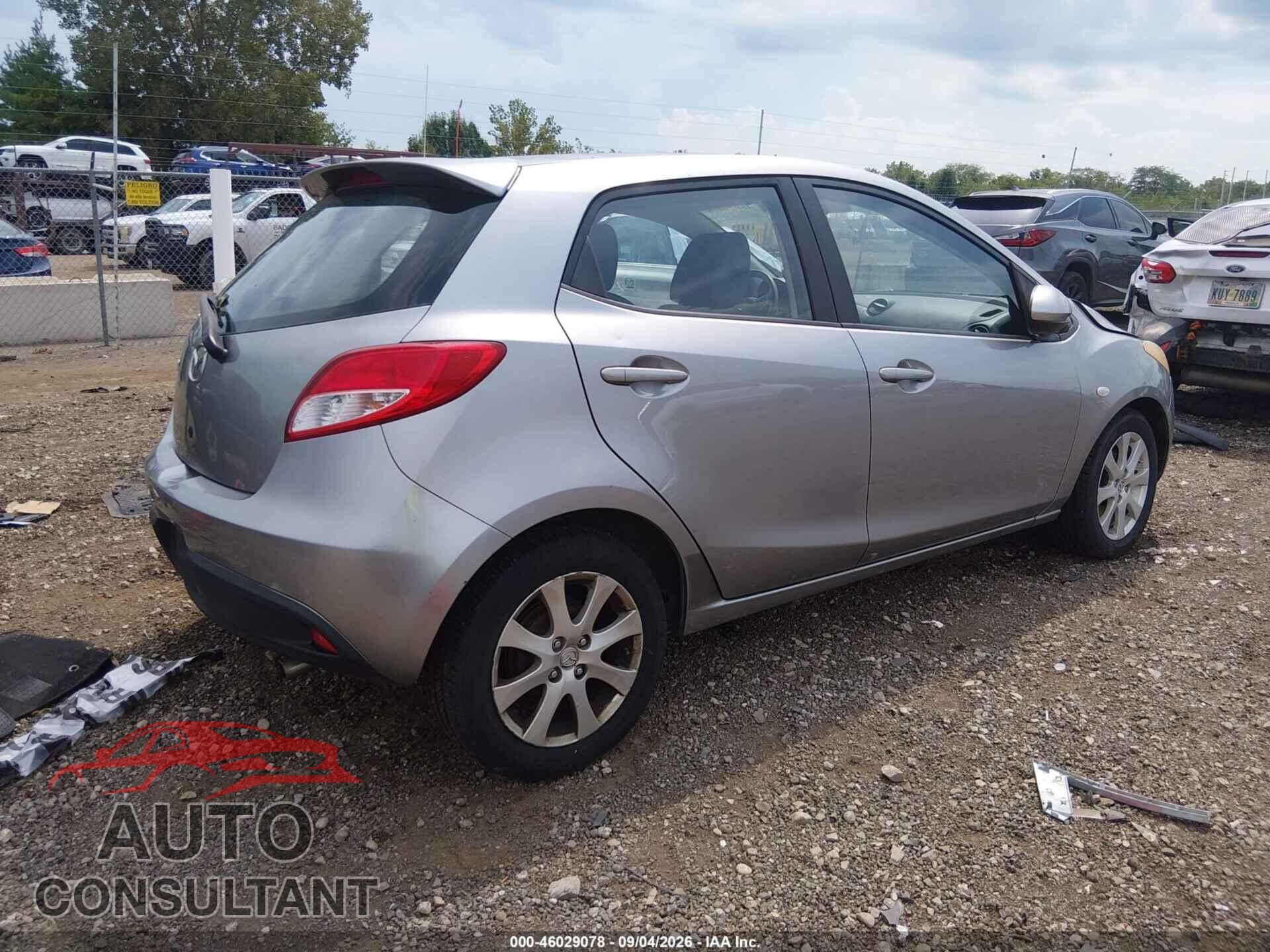 MAZDA MAZDA2 2012 - JM1DE1LY2C0142641