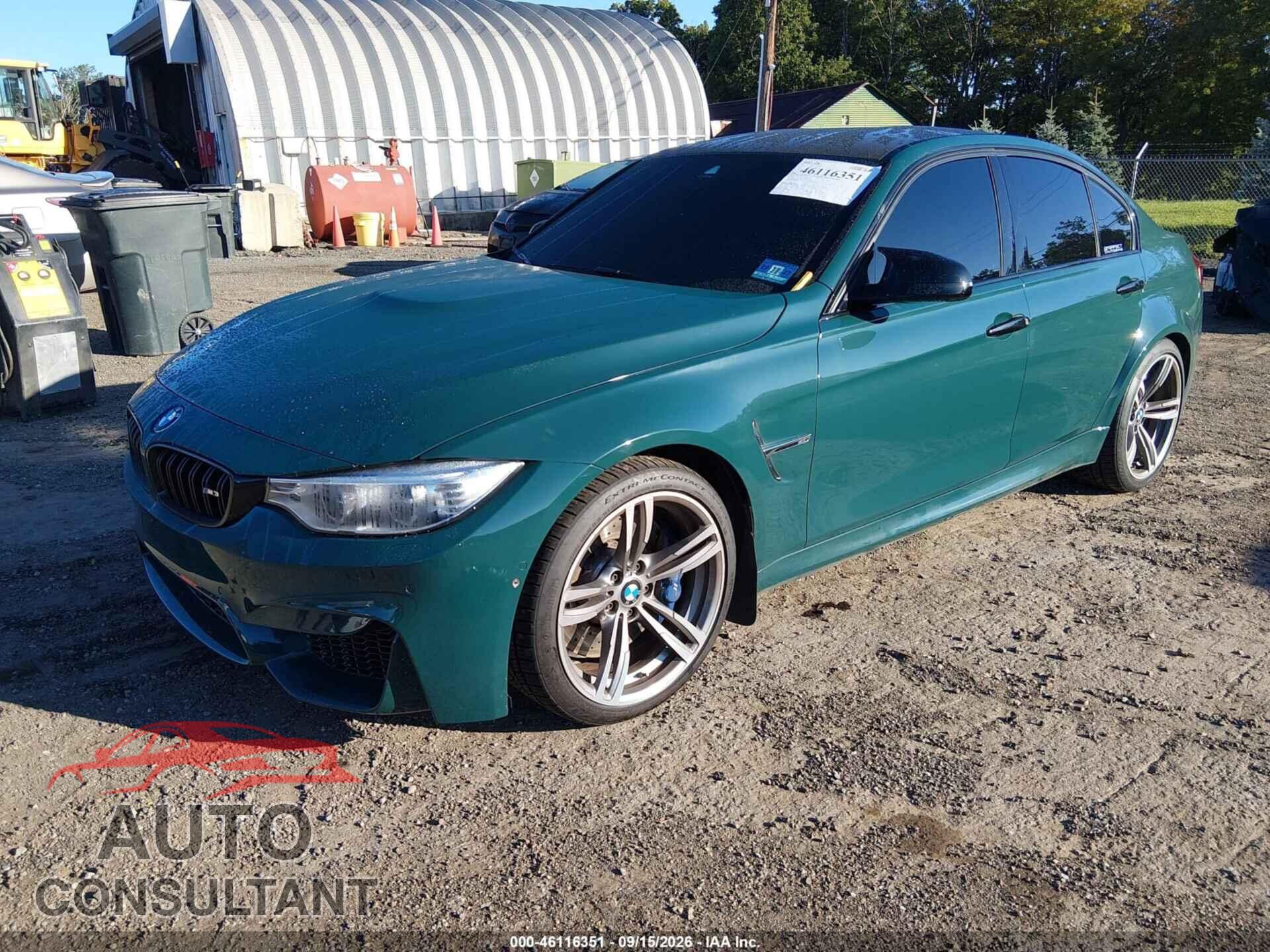 BMW M3 2016 - WBS8M9C52G5D31299