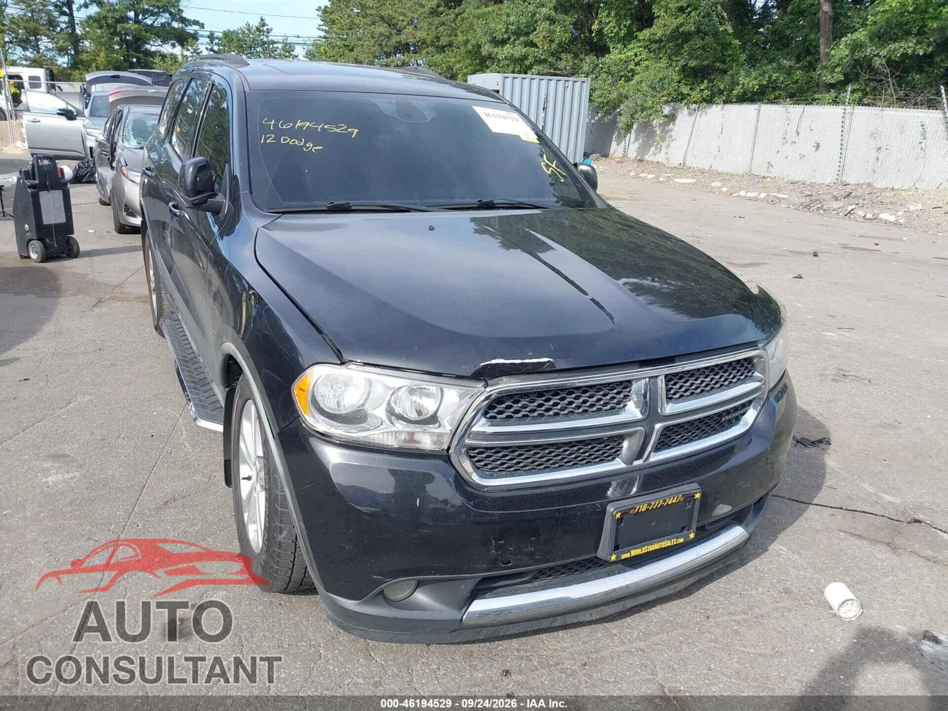 DODGE DURANGO 2012 - 1C4RDJDG4CC163388