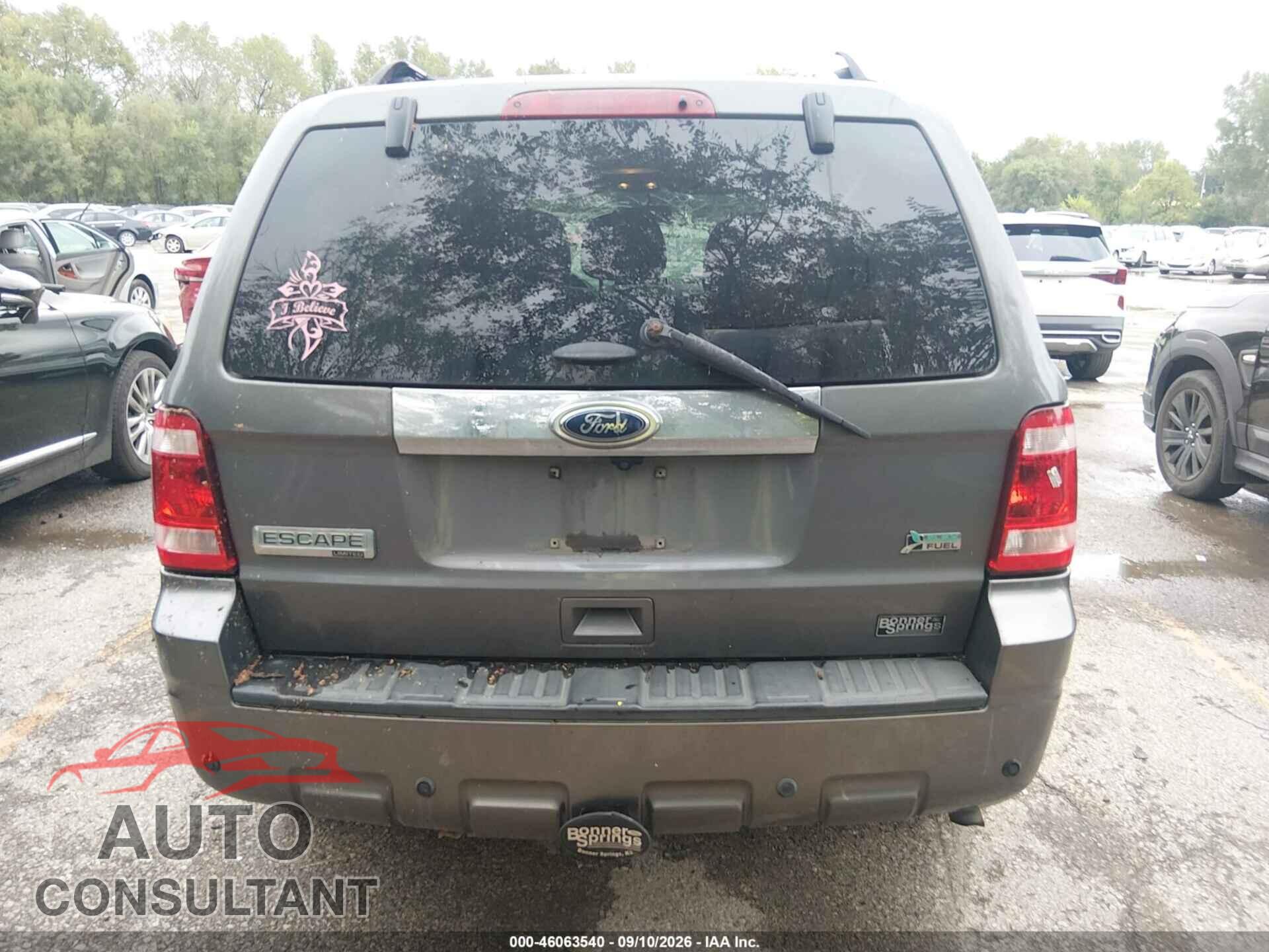 FORD ESCAPE 2012 - 1FMCU9EG8CKB41950